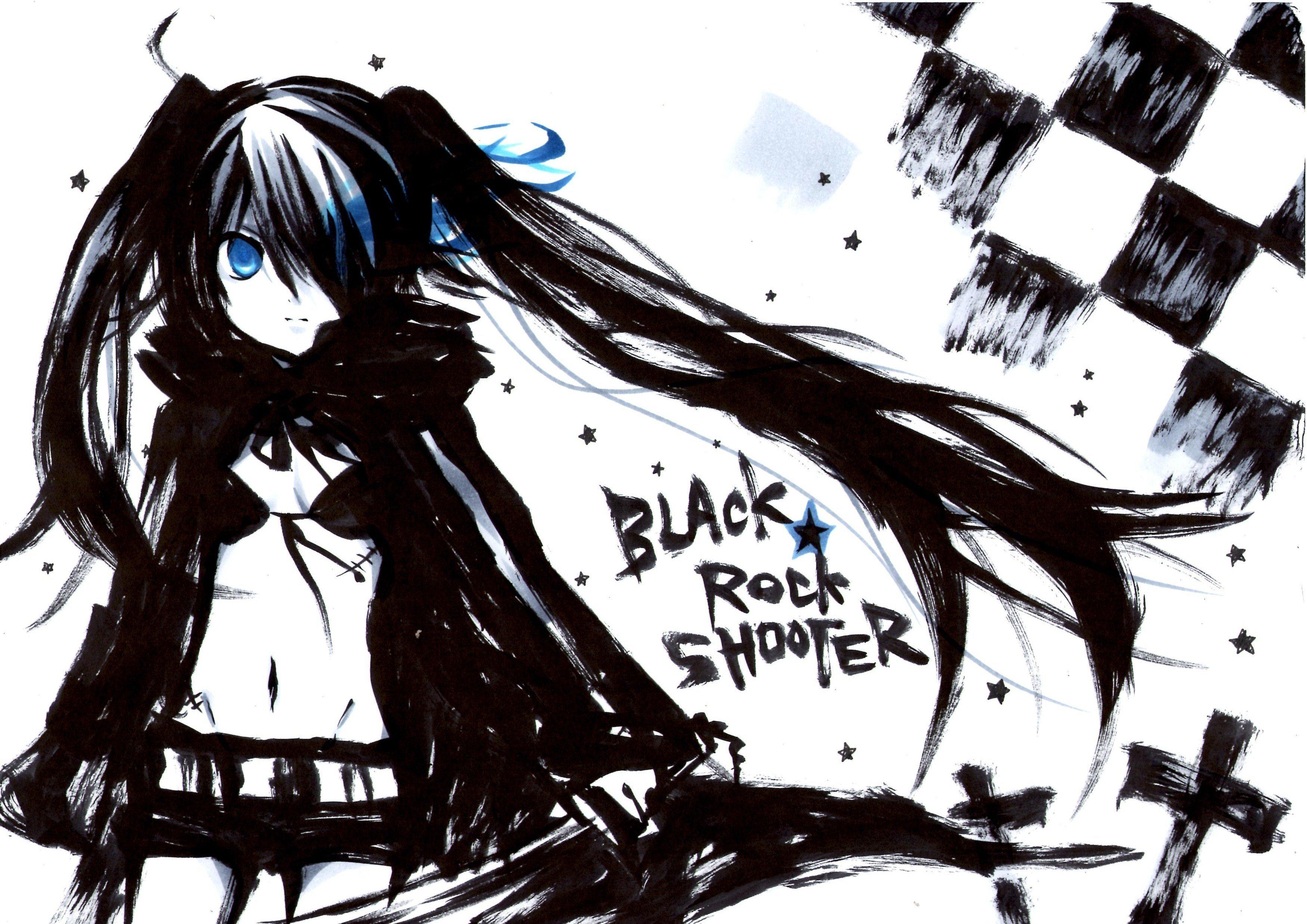 3500x2475 Black Rock Shooter, Anime girls, Anime, Strength (Black Rock Shooter) HD Wallpaper / Desktop and Mobile Image & Photo