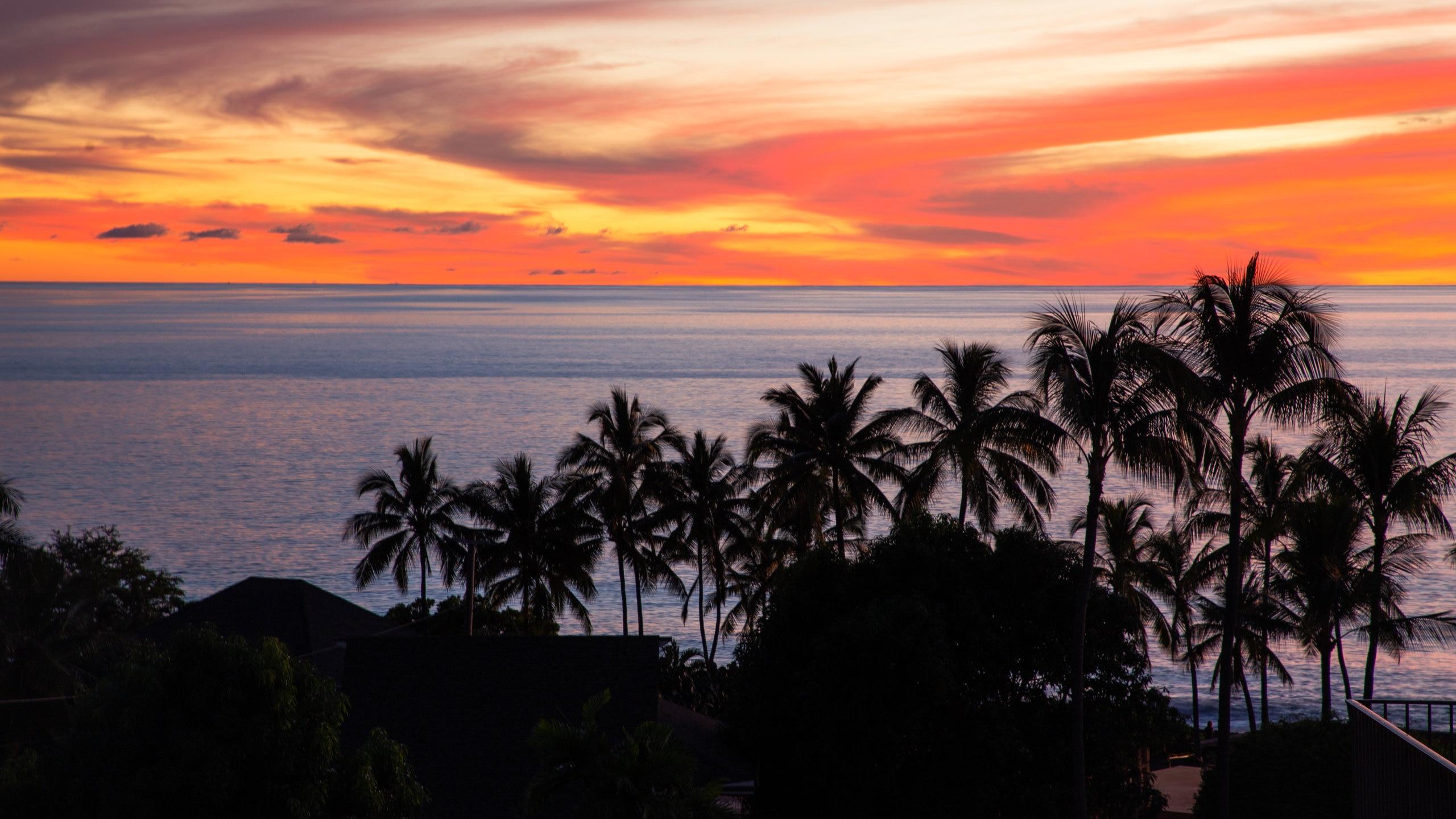 2560x1440 Kailua Kona Hawaii Wallpaper