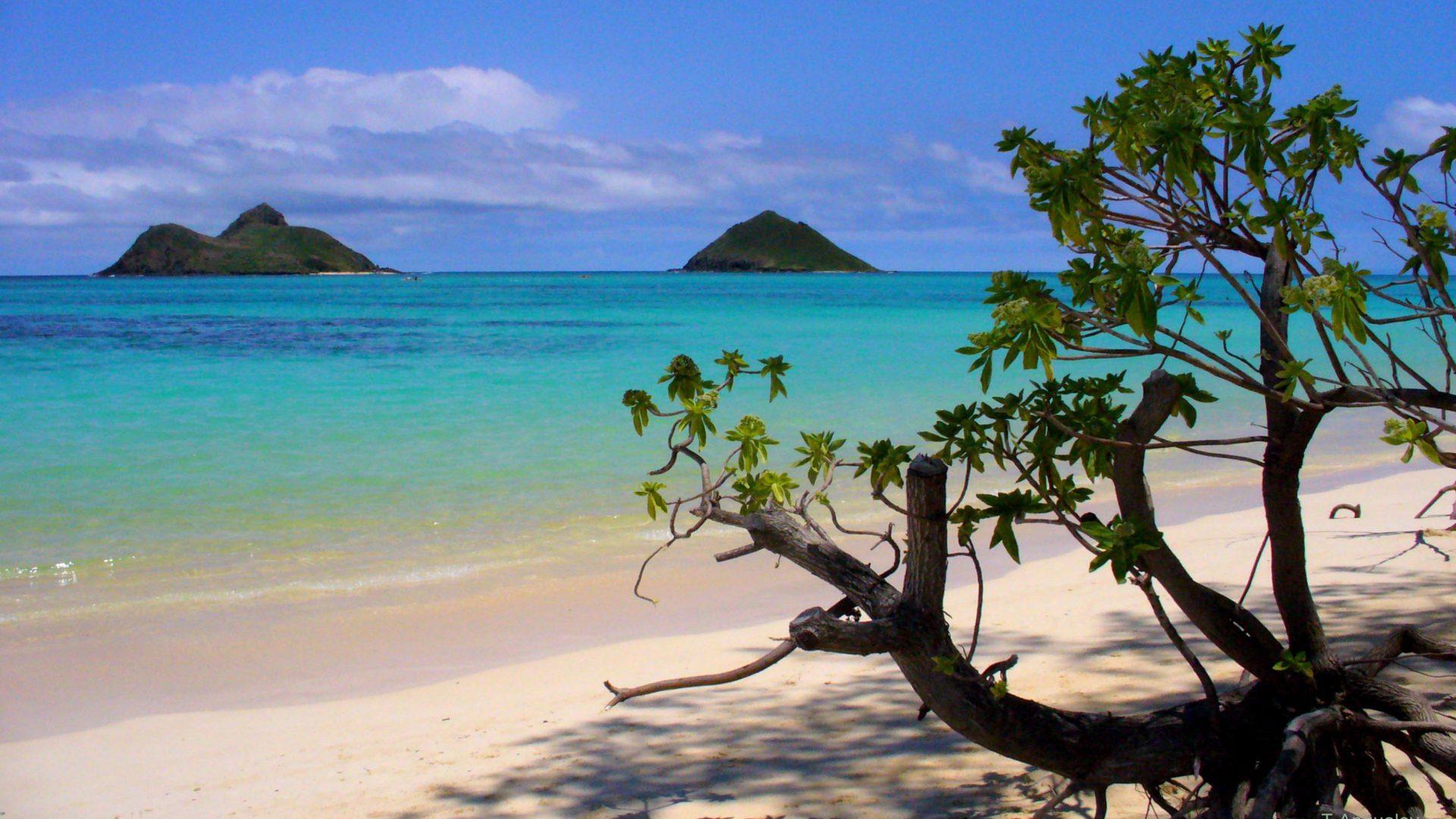 1920x1080 Lanikai Beach In Kailua Hawaii United States located In The