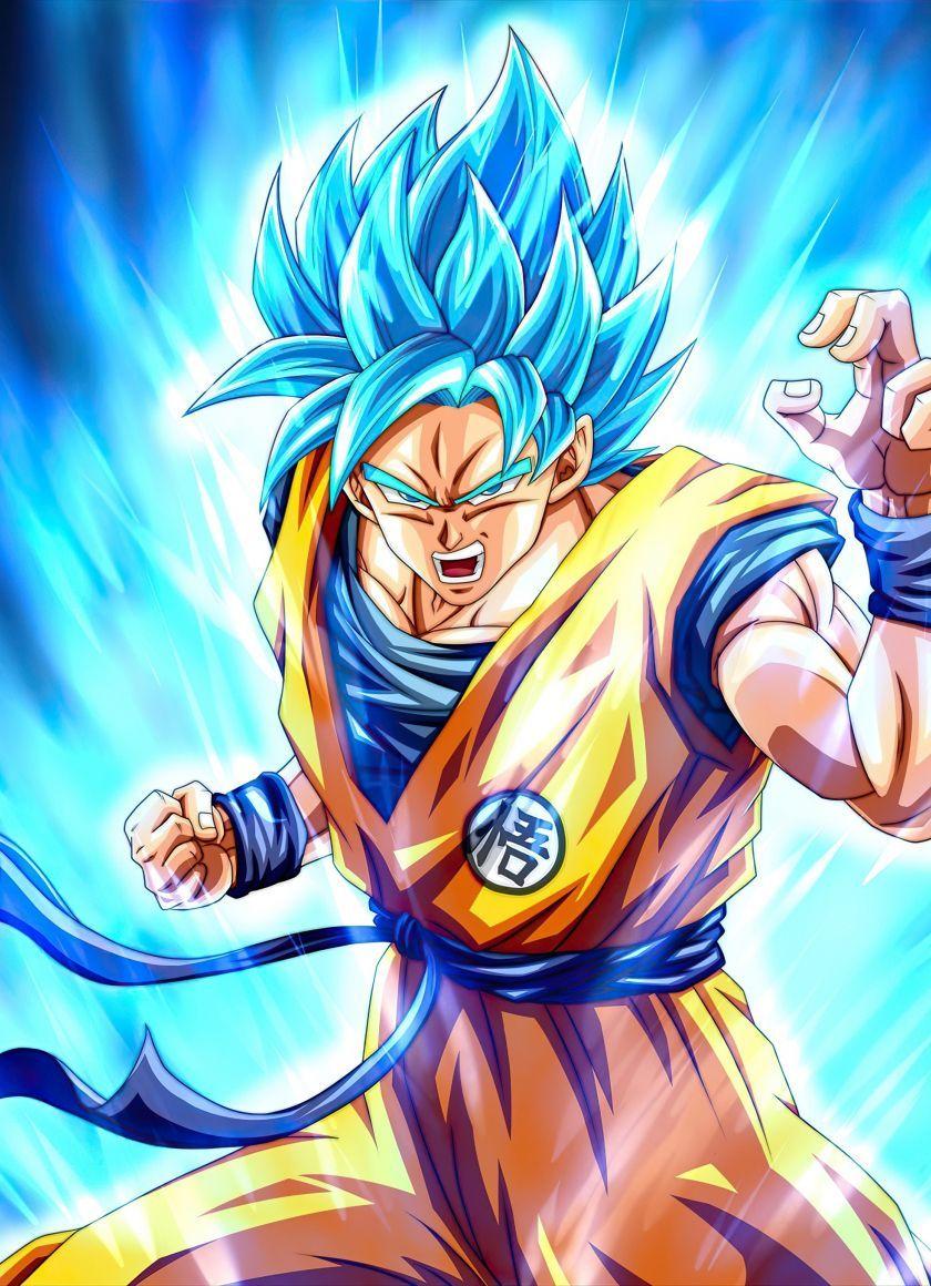 840x1160 Dragon Ball Full Power Goku Wallpaper