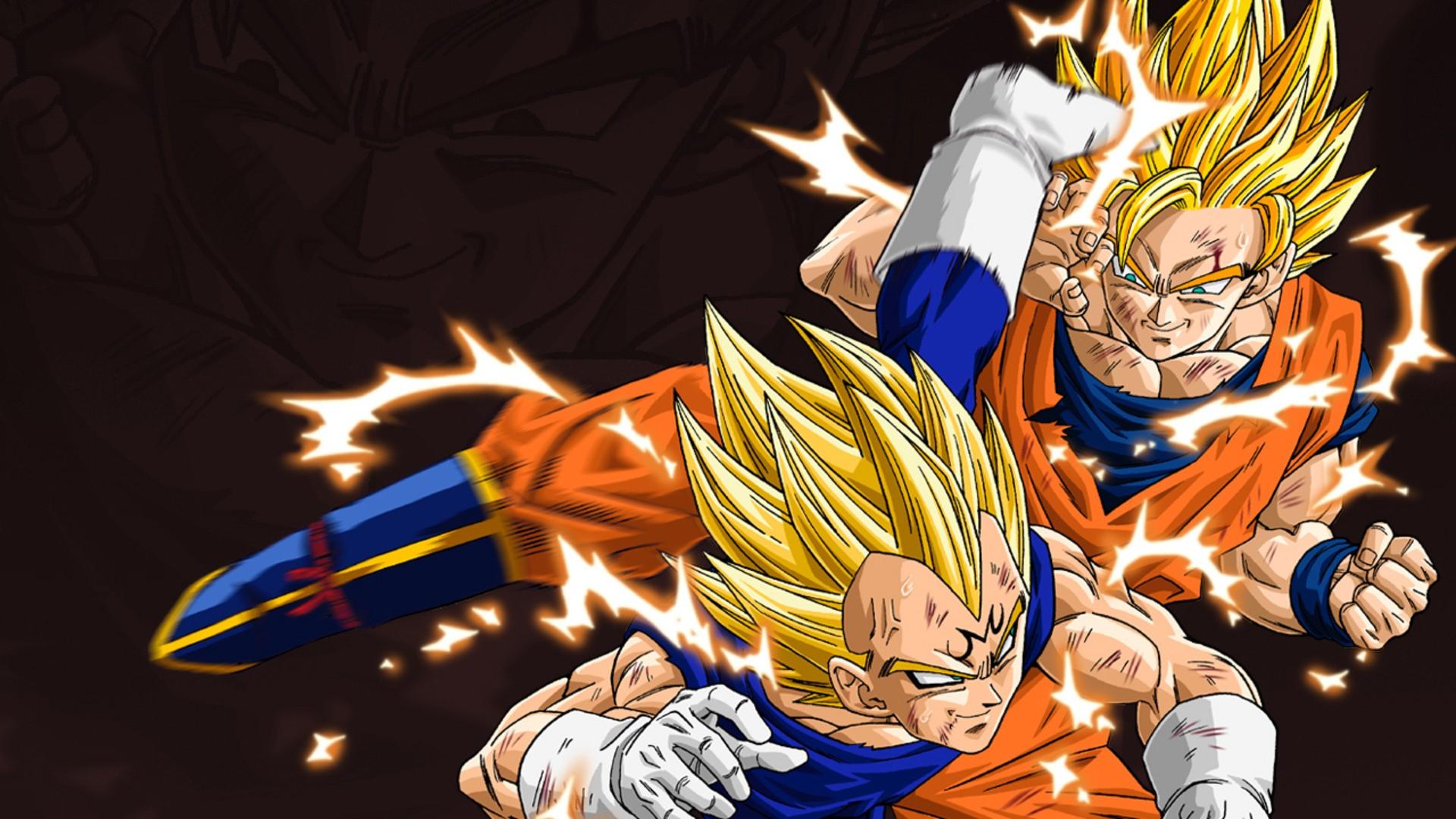 1920x1080 Wallpaper / video games, Son Goku, Dragon Ball, Dragon Ball Z, Vegeta free download