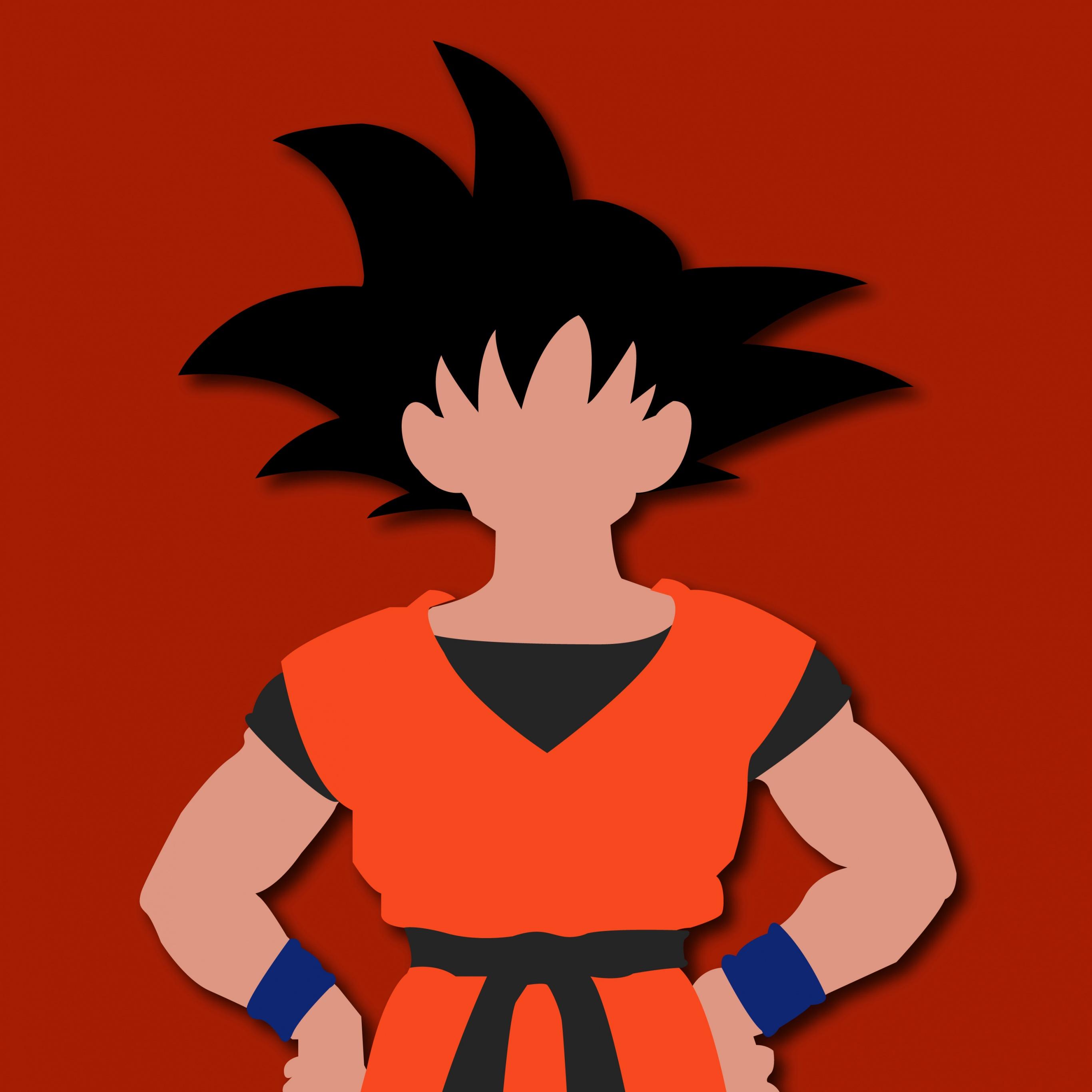 2732x2732 Son Goku Wallpaper 4K, Dragon Ball Z, Anime