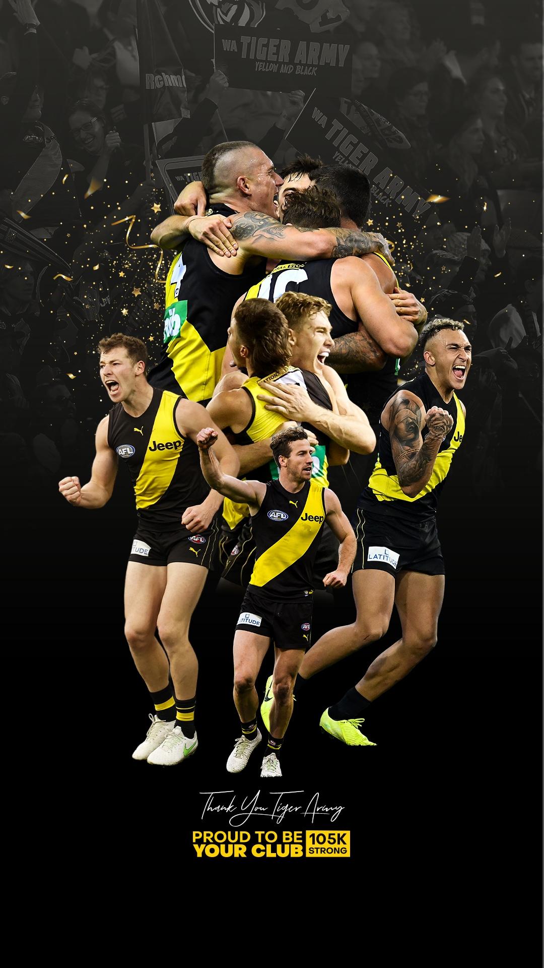 Richmond Tigers Wallpapers Top Free Richmond Tigers Backgrounds