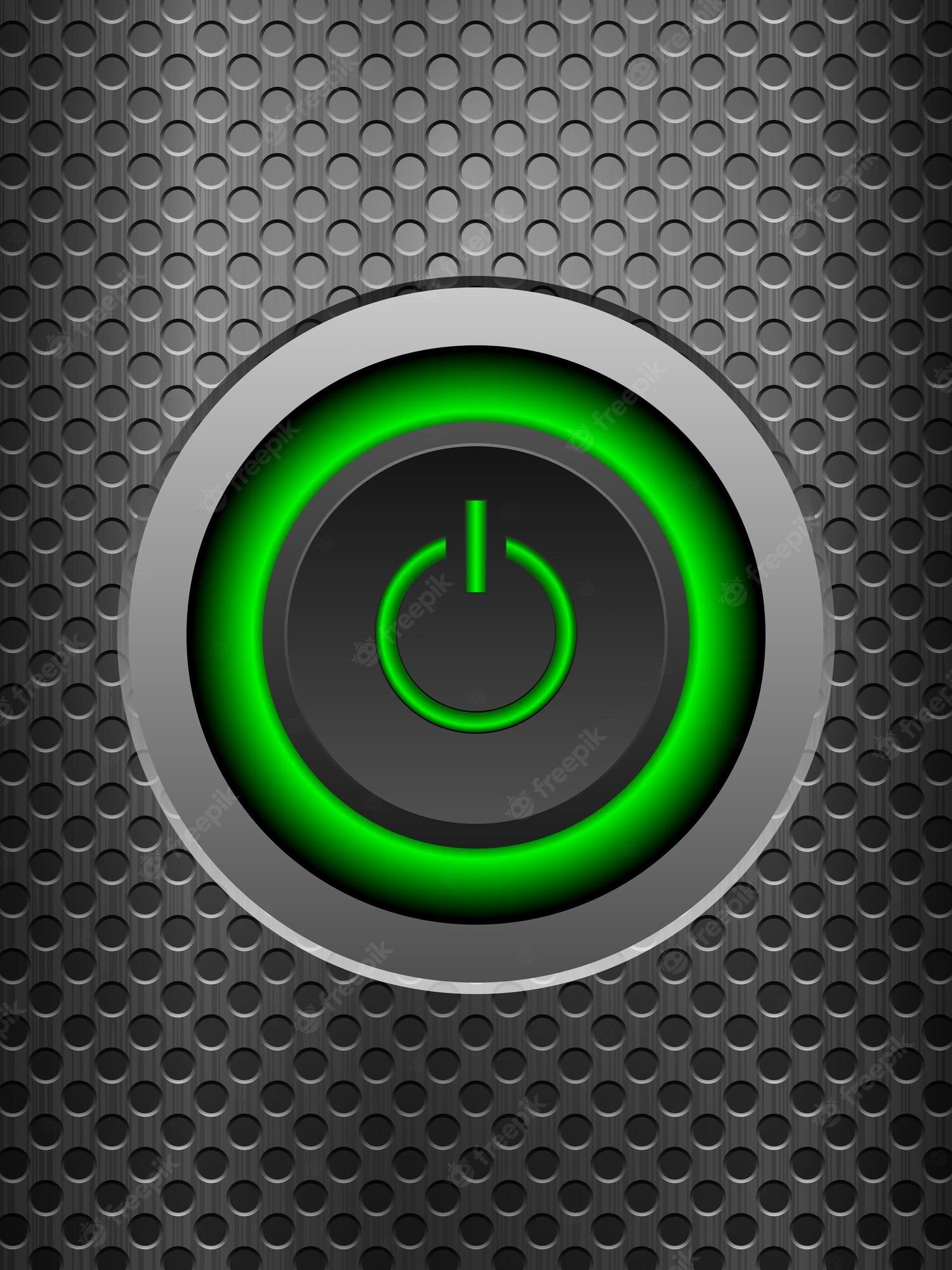 Green Power Button Wallpapers Top Free Green Power Button Backgrounds Wallpaperaccess 5982