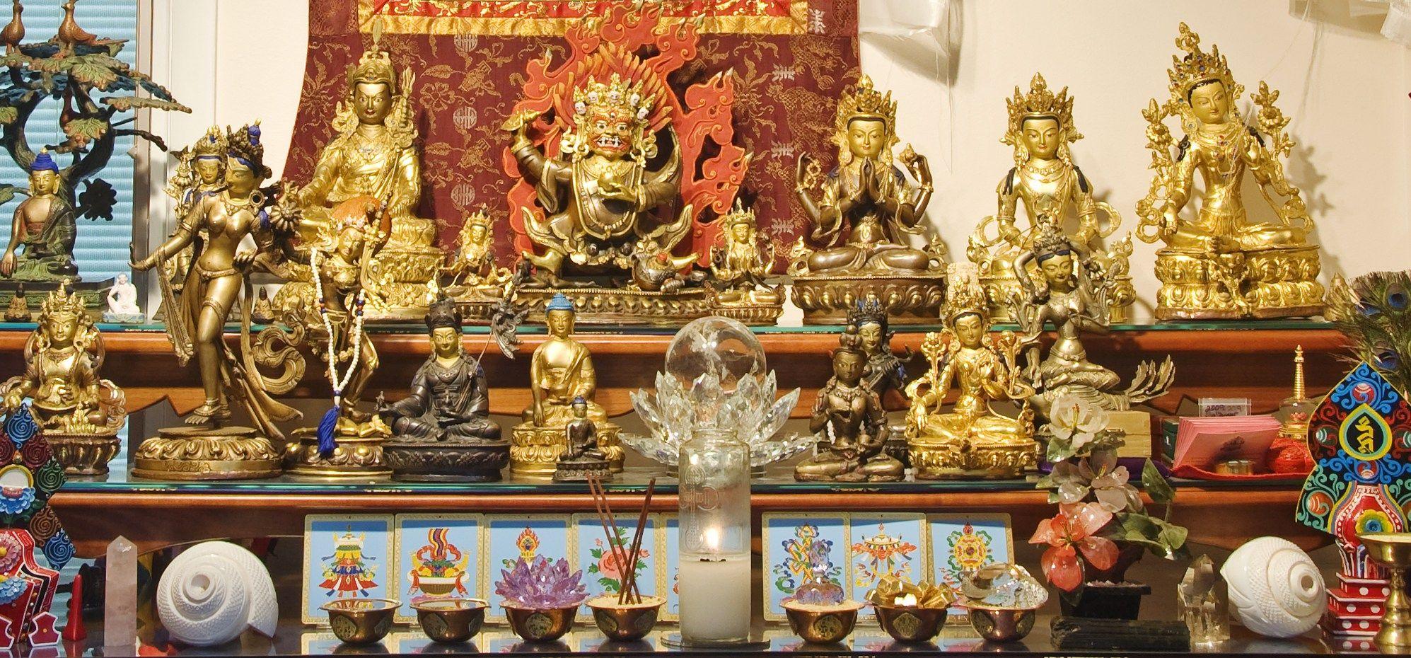 1995x930 Chinese Buddha Wallpaper