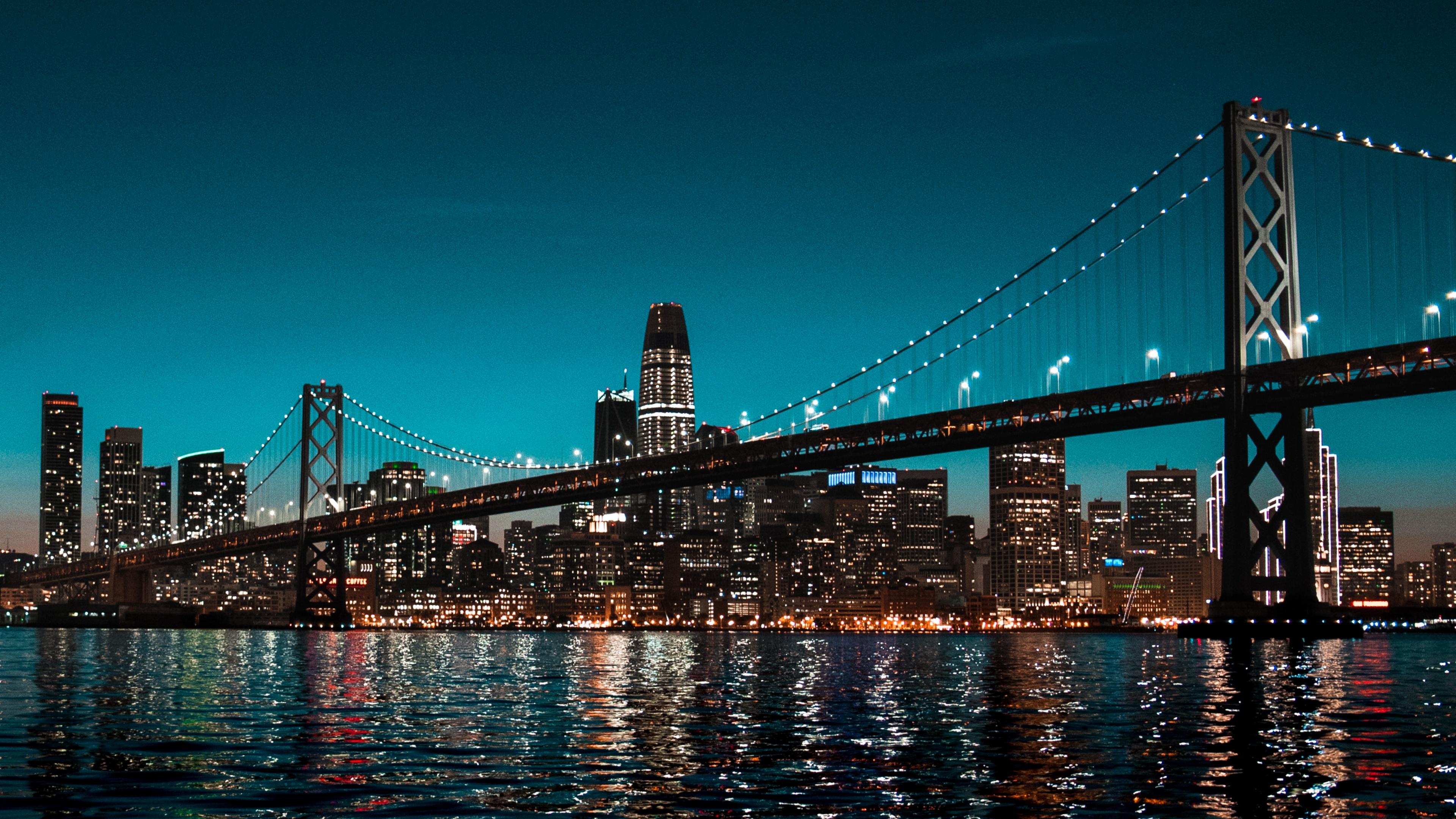 3840x2160 Brooklyn Bridge Wallpaper 4K, New York, Cityscape, World