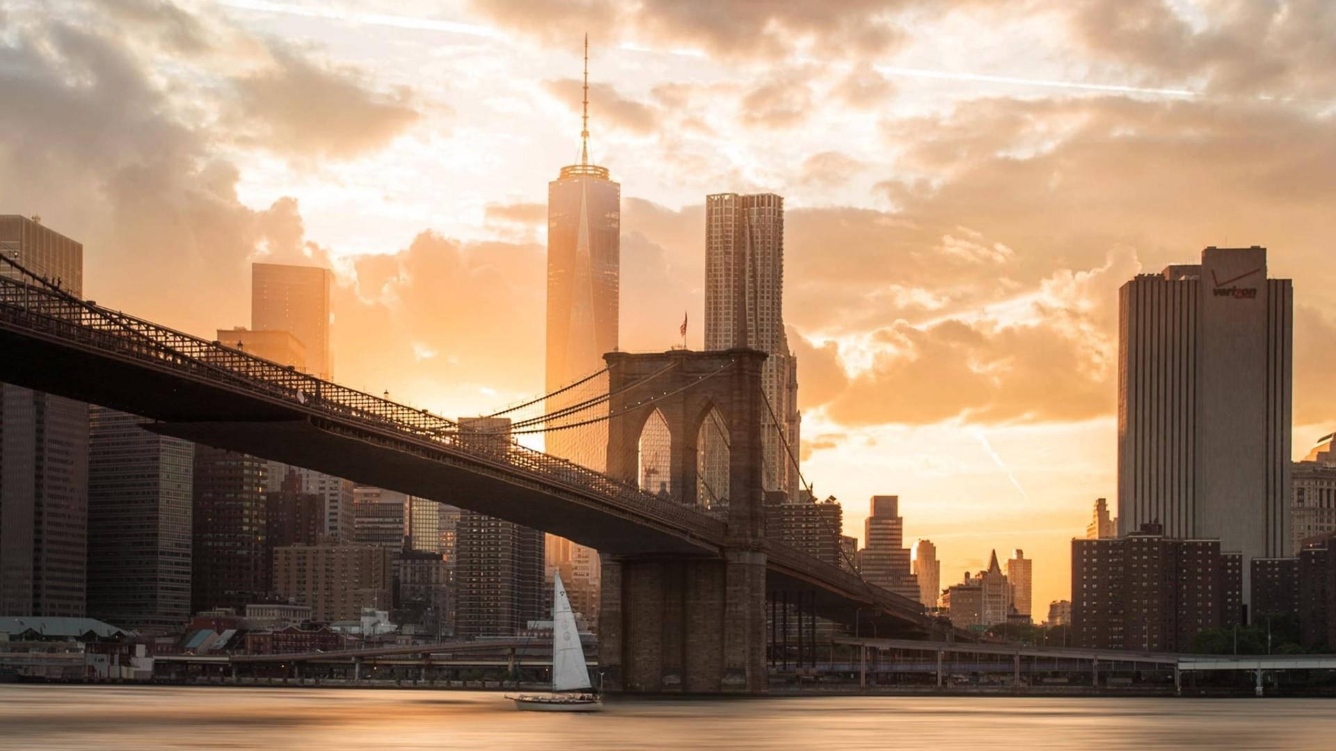1920x1080 Free Brooklyn Bridge Background Photo, Brooklyn Bridge Background for FREE