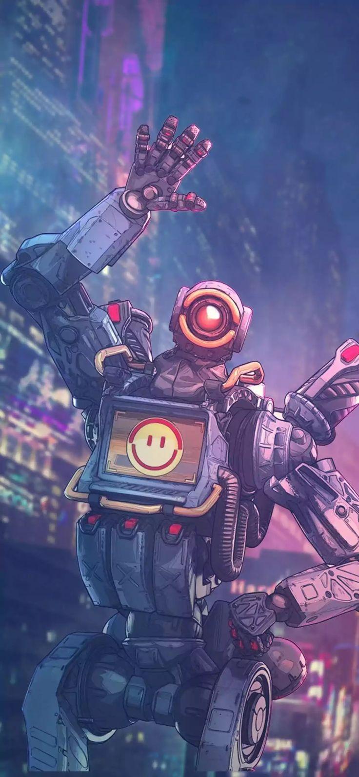 736x1592 Apex Legends Wallpaper Browse Apex Legends Wallpaper with collections of Apex Legends, Crypto, Fuse, Octane, Wattson.. Apex, Star wars painting, Legend