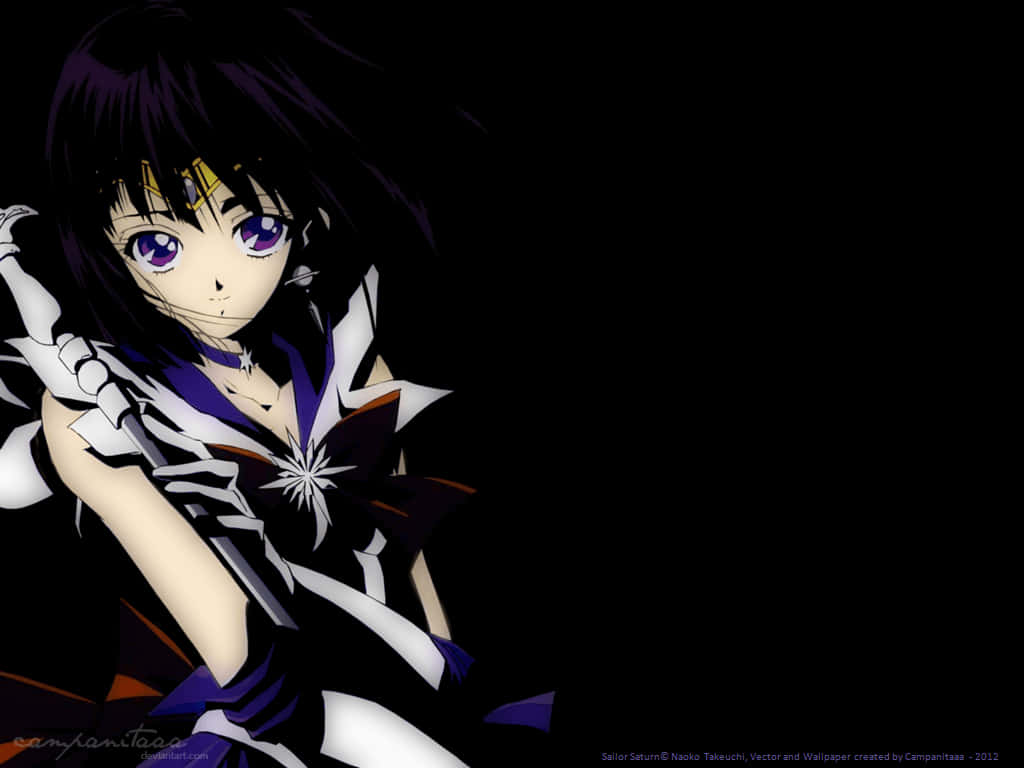 1024x768 Download Sailor Saturn Wallpaper