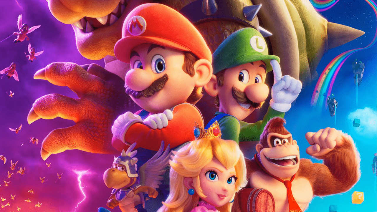 1280x720 The Super Mario Bros. Movie Poster Features All of Our Favorite Mushroom Kingdom Characters