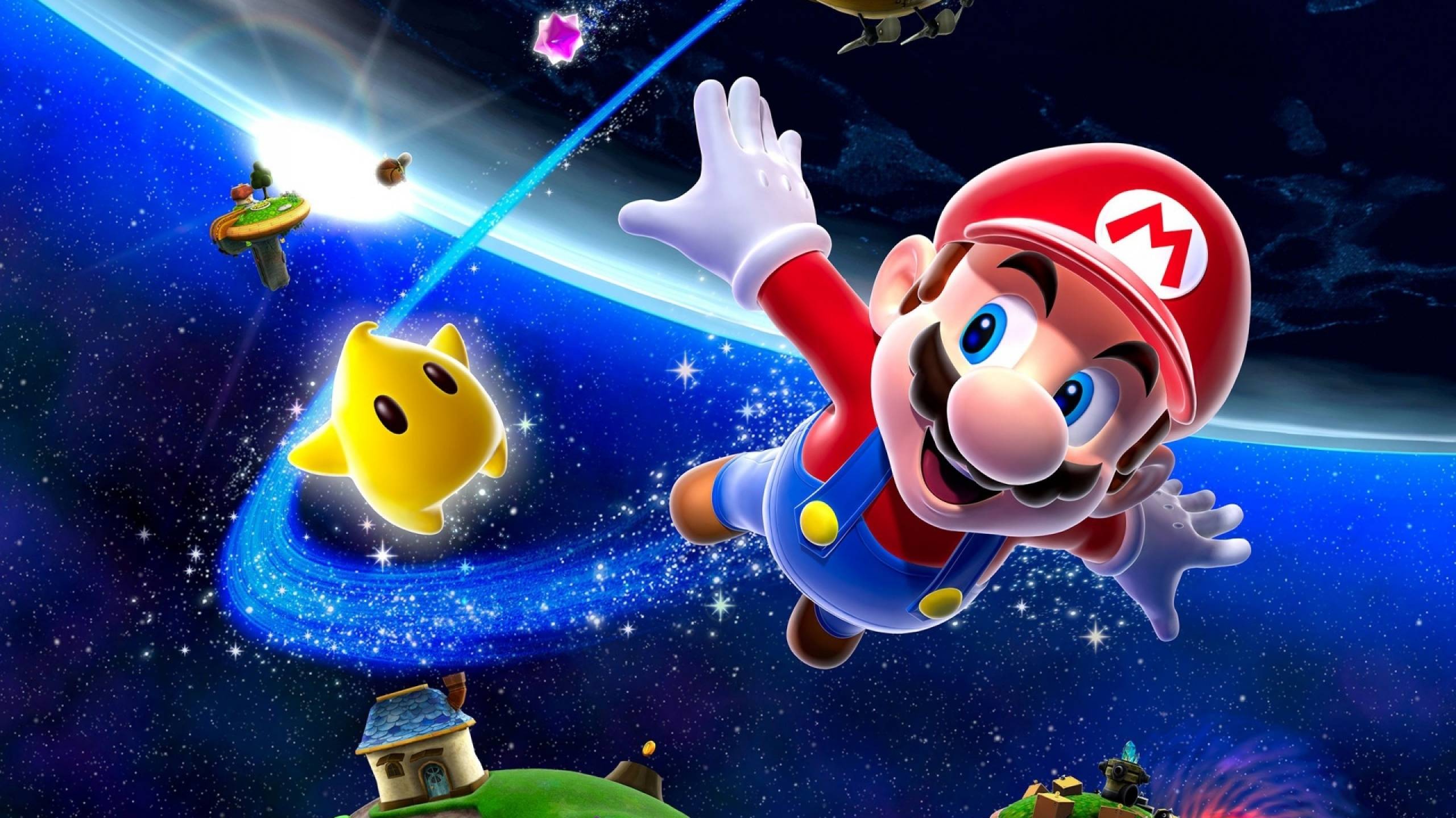2560x1440 mario, space, characters 1440P Resolution Wallpaper, HD Games 4K Wallpaper, Image, Photo and Background