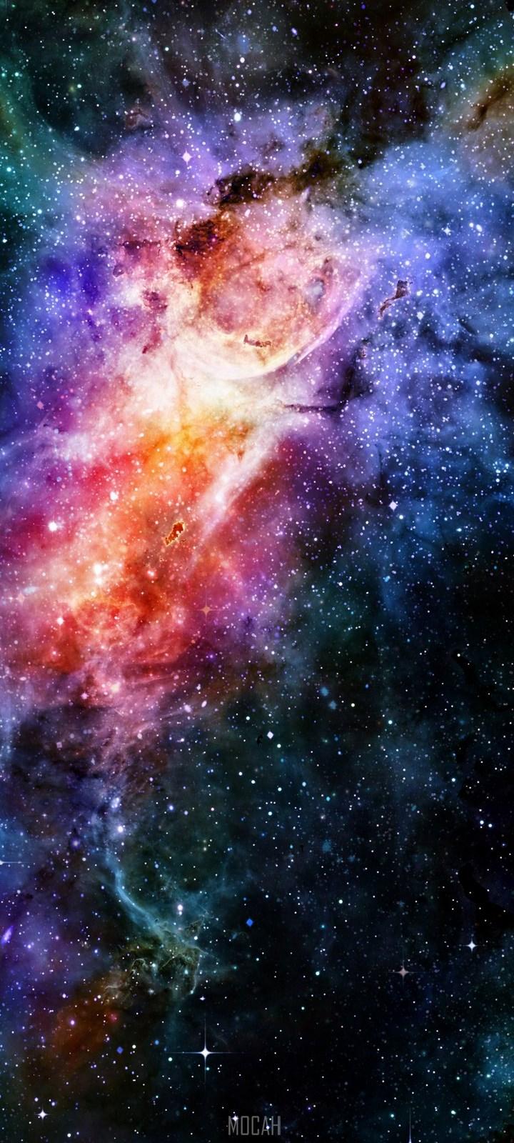720x1600 Galaxy, Nebula, Astronomical Object, Outer Space, Atmosphere, Oppo A53 background, 720x1600 Gallery HD Wallpaper