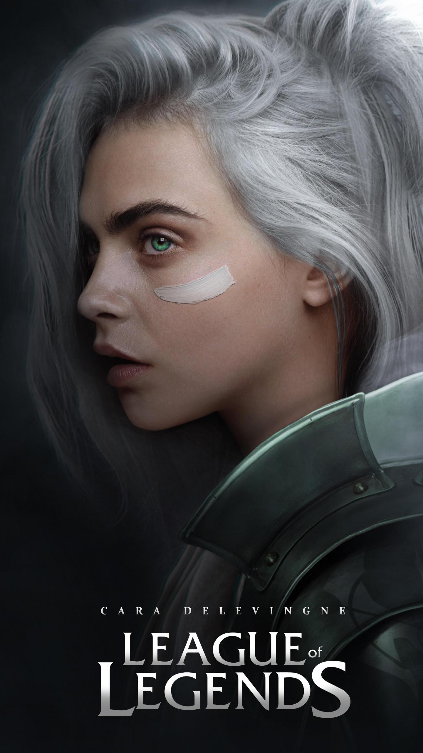 1440x2560 Cara Delevingne Wallpaper 4K, Riven, Graphics CGI