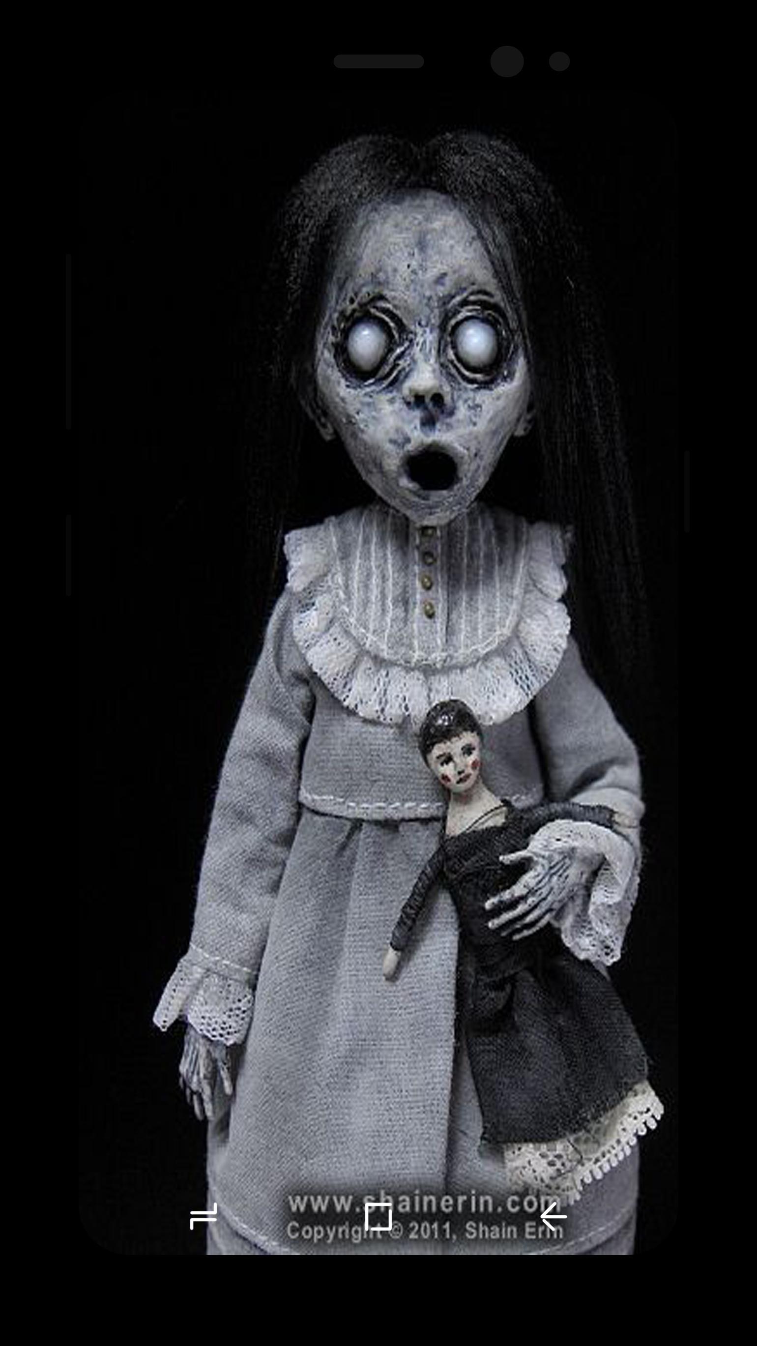1540x2738 Horror Doll Wallpaper