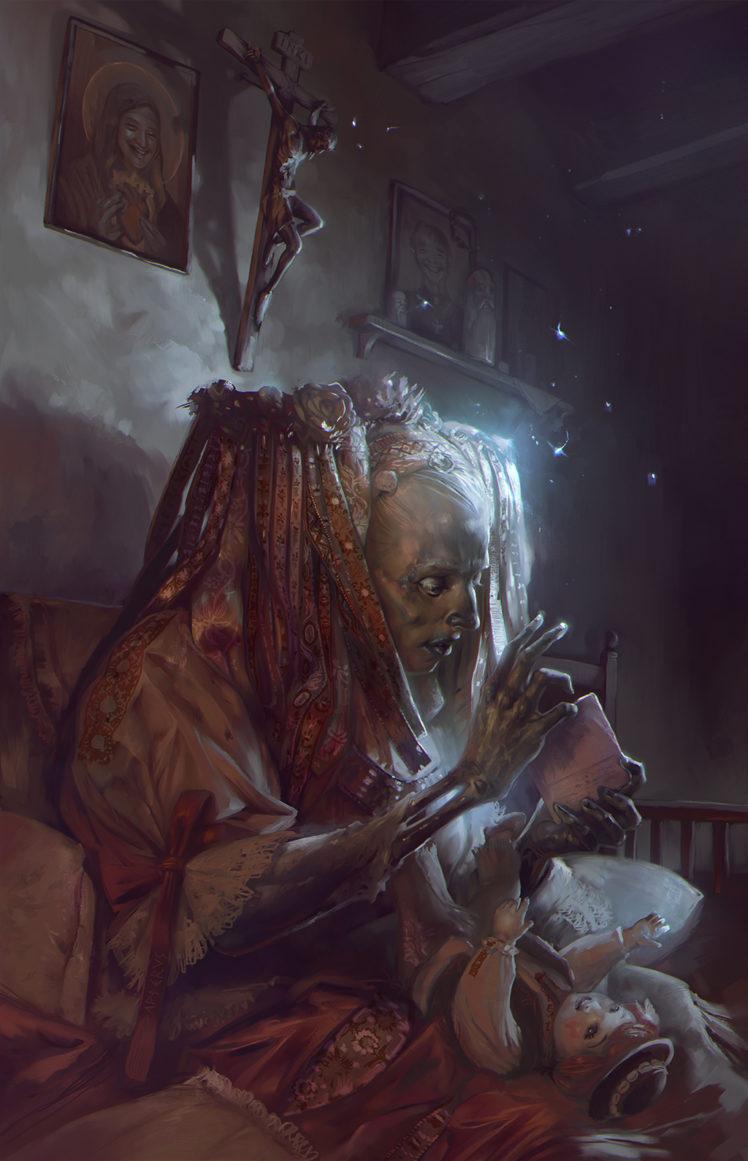 748x1161 women, Corpse, Apterus, Drawing, Horror, Doll Wallpaper HD / Desktop and Mobile Background