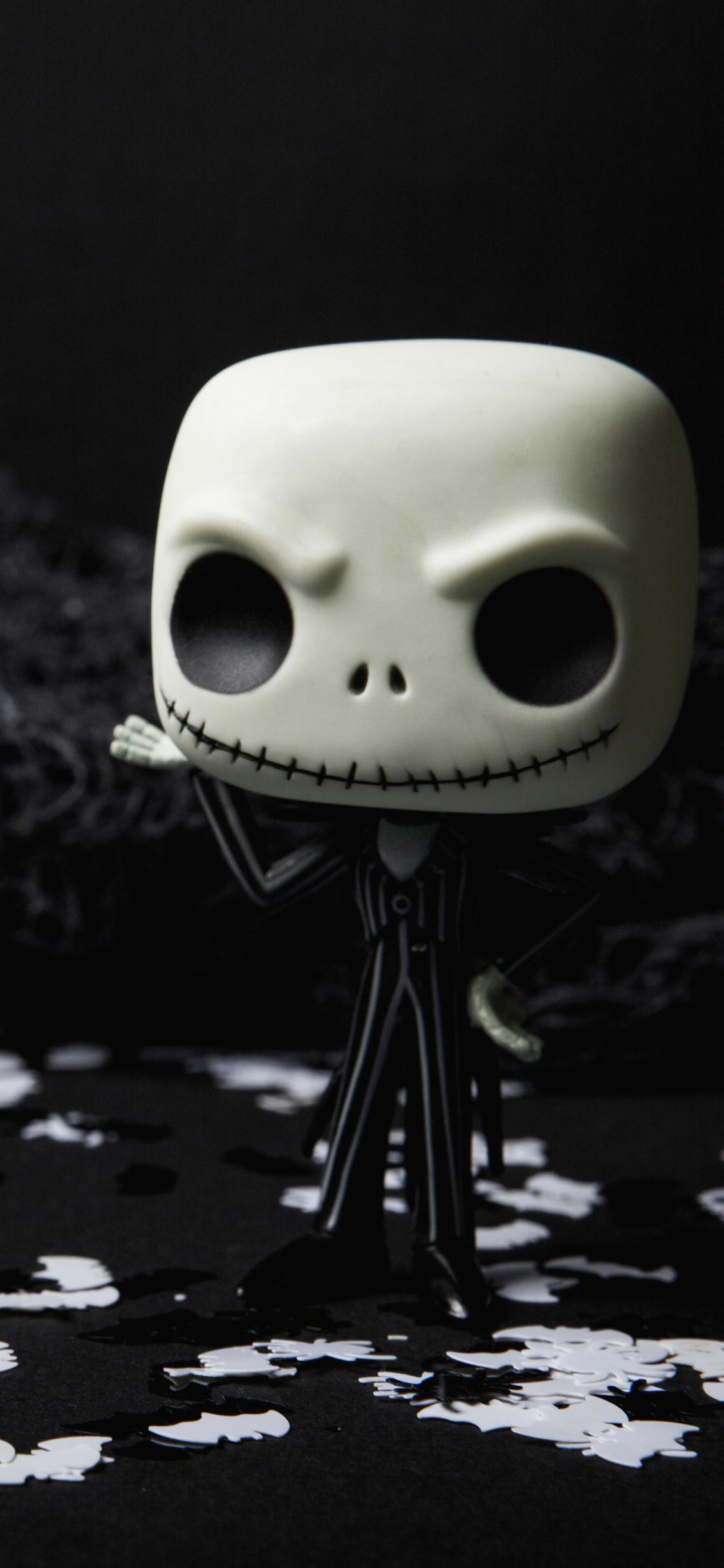 1125x2436 Scary Skull Doll Halloween Creepy 5k iPhone XS, iPhone iPhone X HD 4k Wallpaper, Image, Background, Photo and Picture