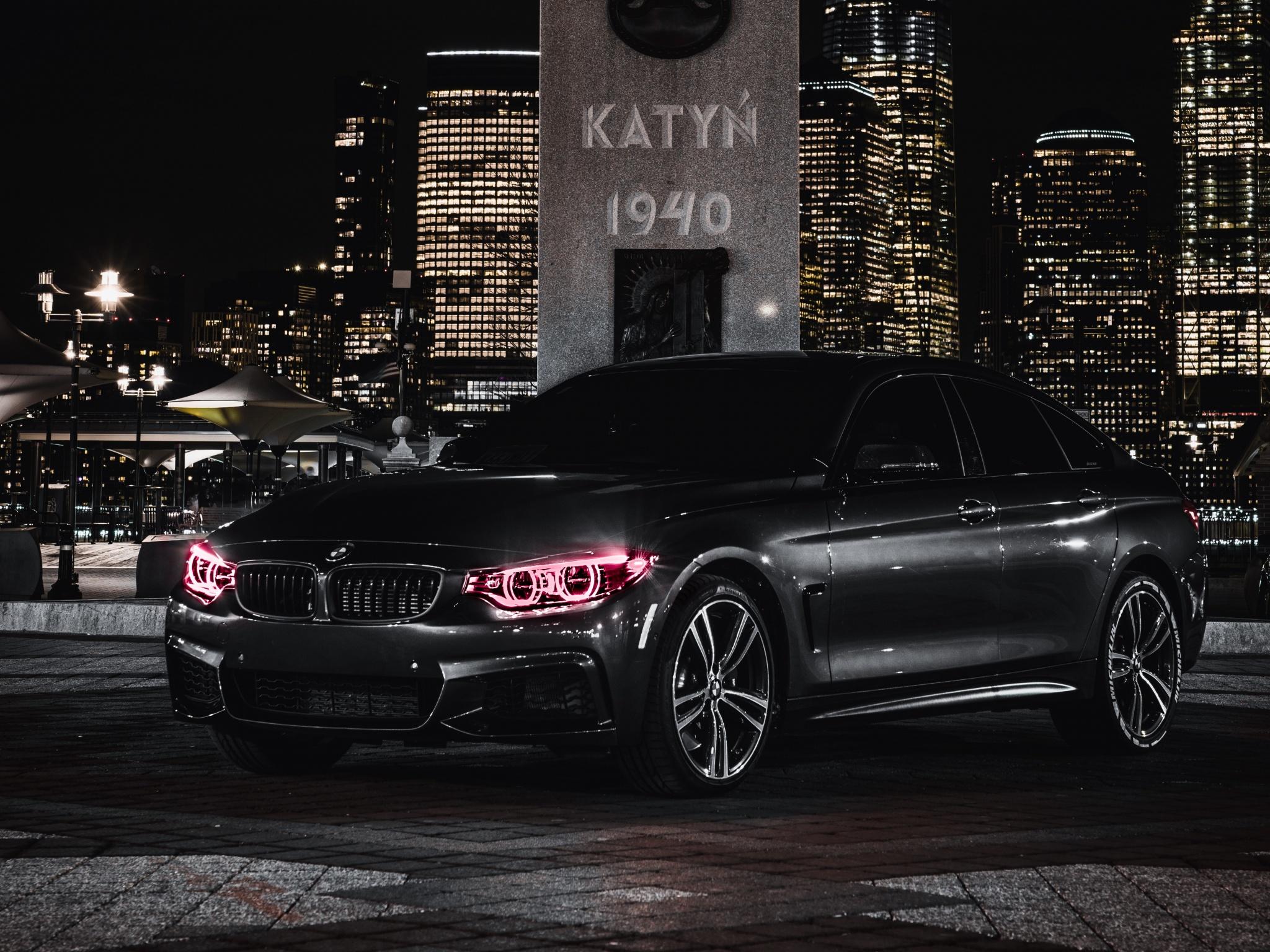 2048x1536 BMW M4 Wallpaper 4K, Black Edition, Black Dark