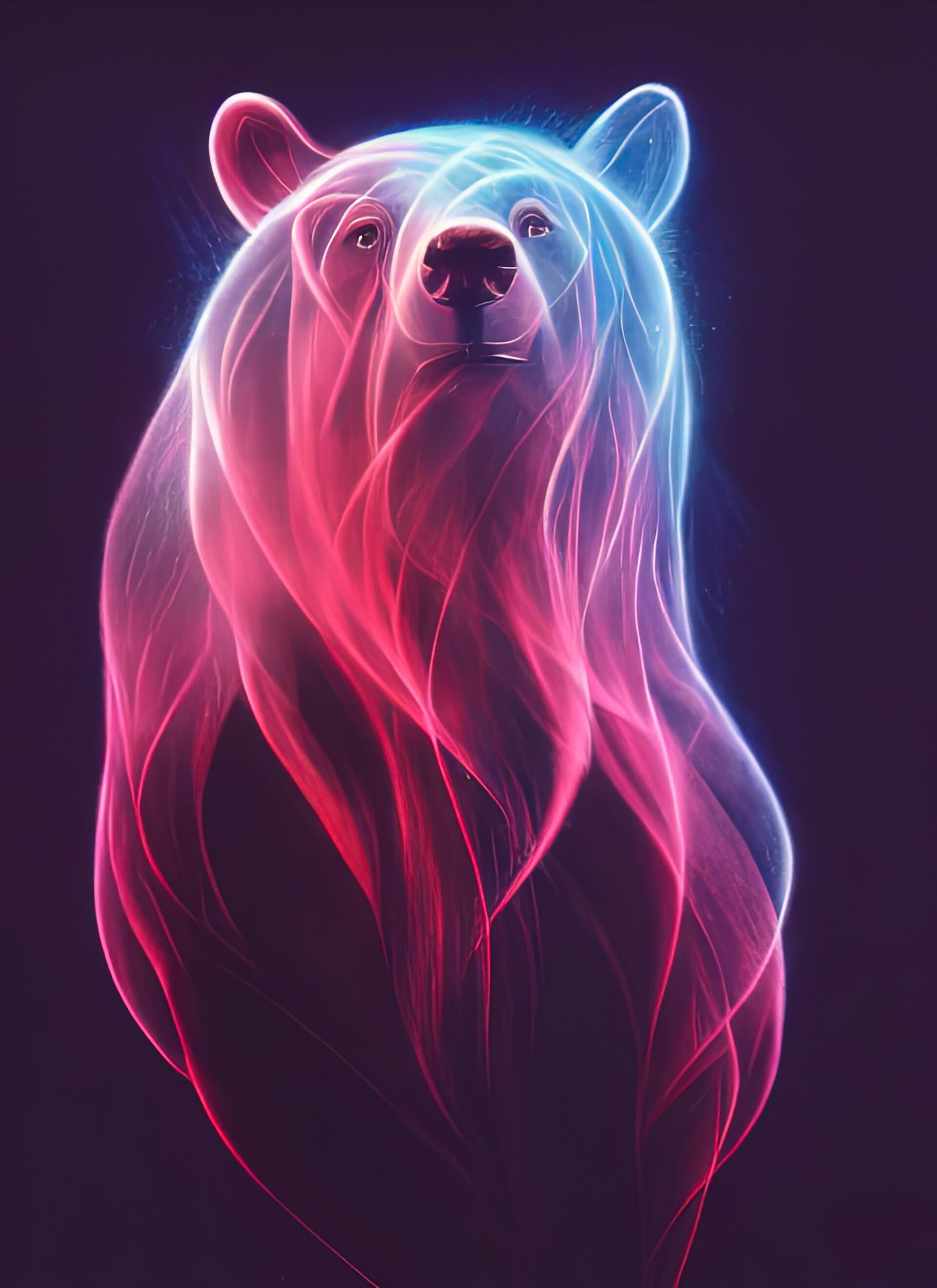 1920x2640 Spectral Spirit Bear