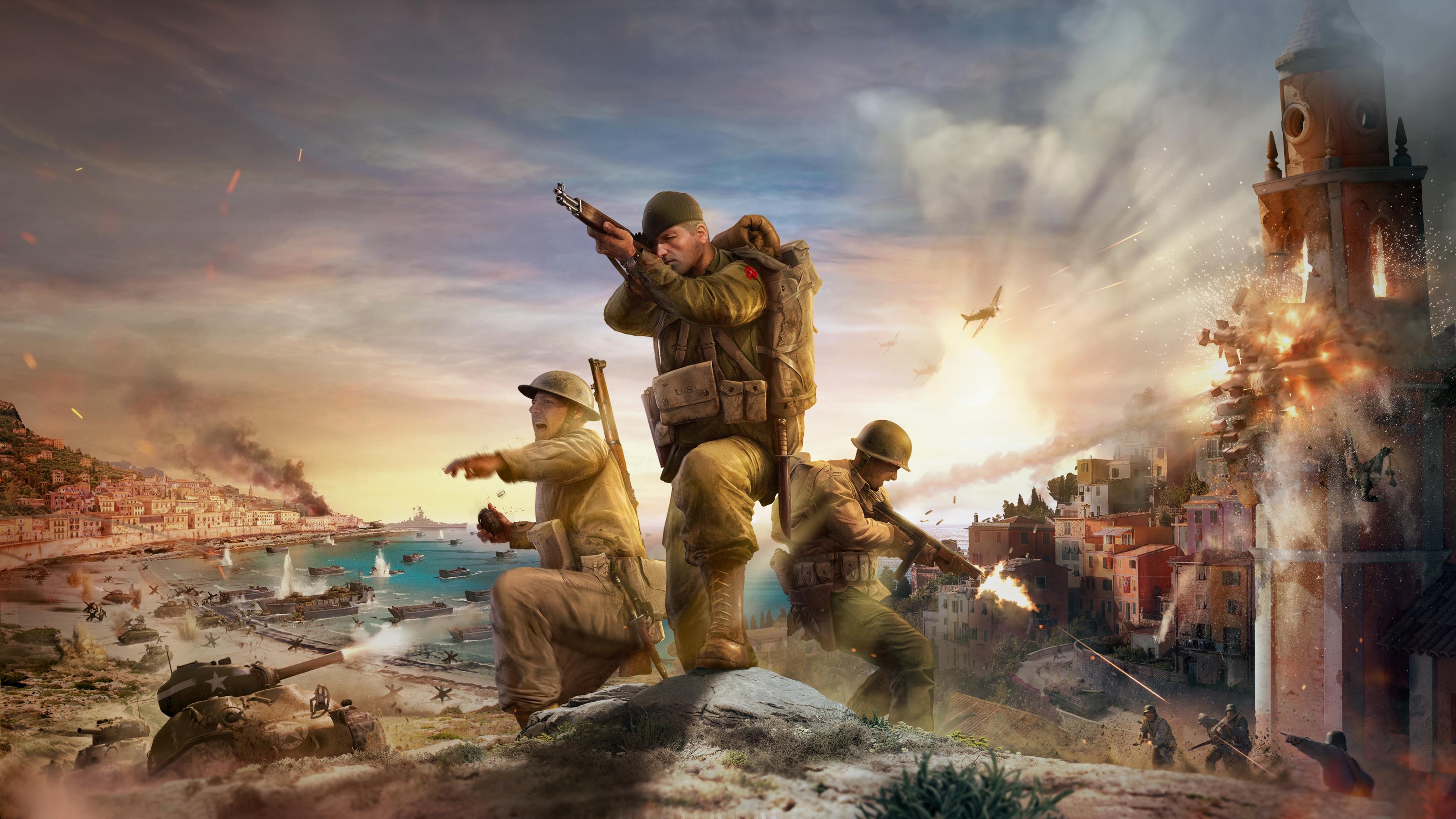 3840x2160 Company of Heroes 3 Wallpaper 4K, 2022 Games, PC Games, Games