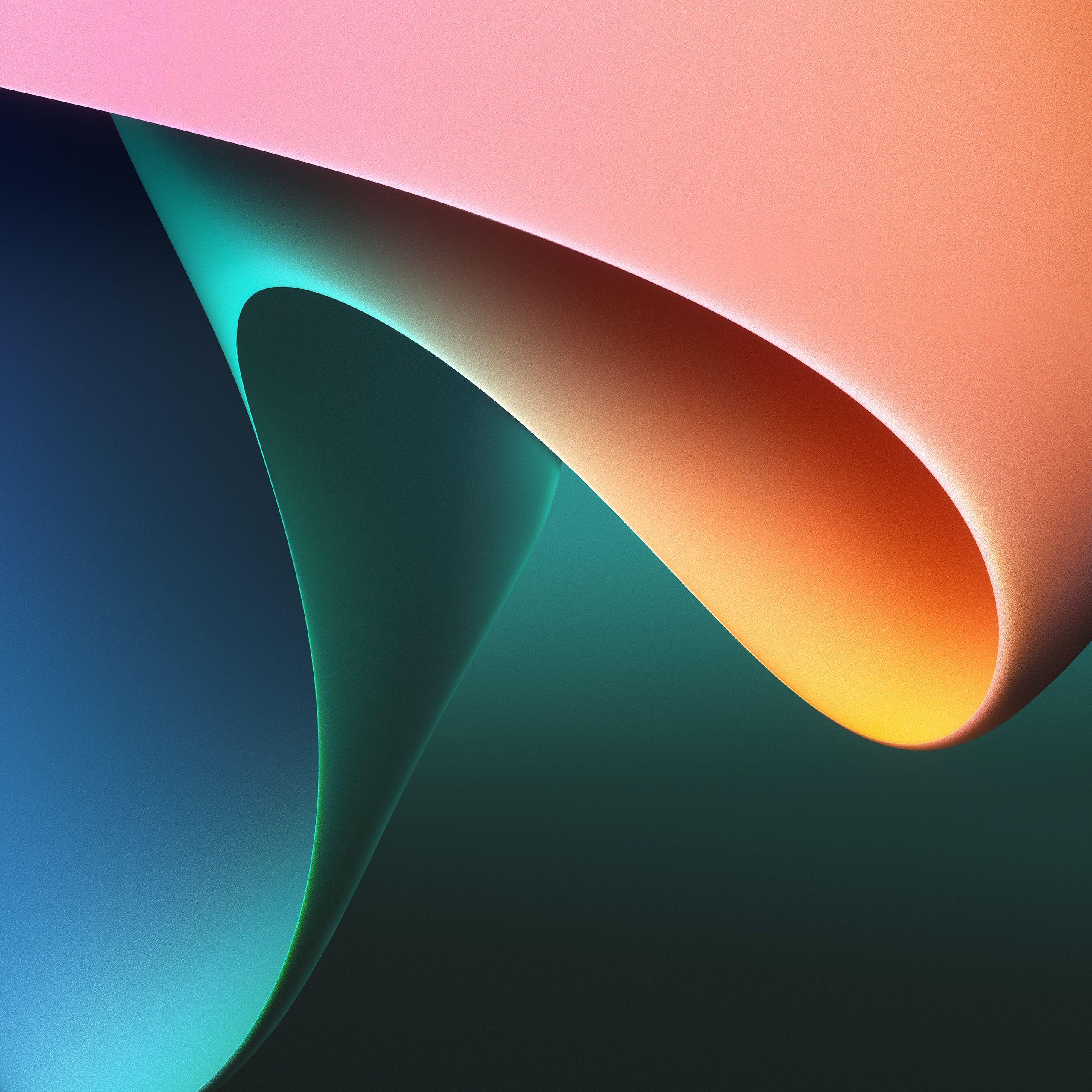 2560x2560 Xiaomi Mi Pad 5 Pro Stock Wallpaper