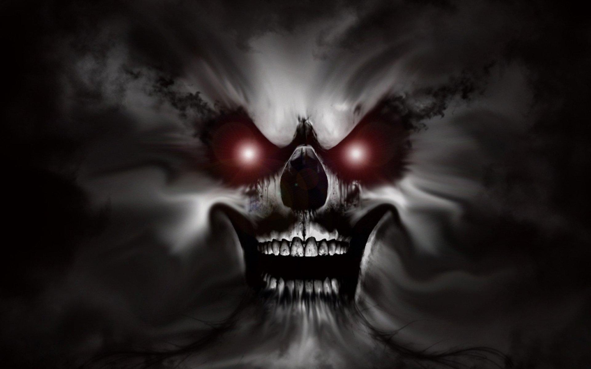 1920x1200 dark, Skull, Evil, Horror, Skulls, Art, Artwork, Skeleton Wallpaper HD / Desktop and Mobile Background