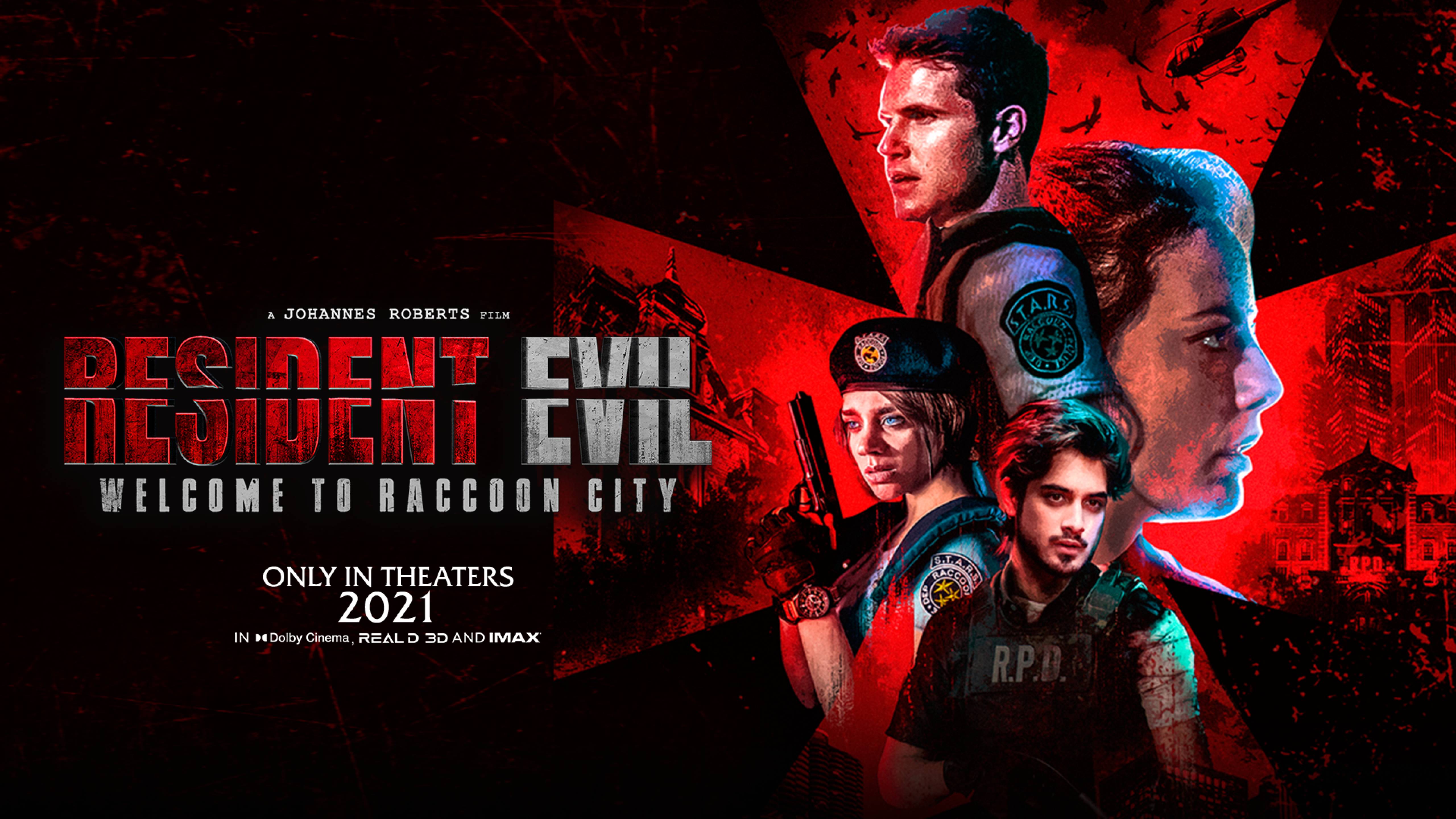 5120x2880 Poster of Resident Evil Welcome To Raccoon City 5K Wallpaper, HD Movies 4K Wallpaper, Image, Photo and Background