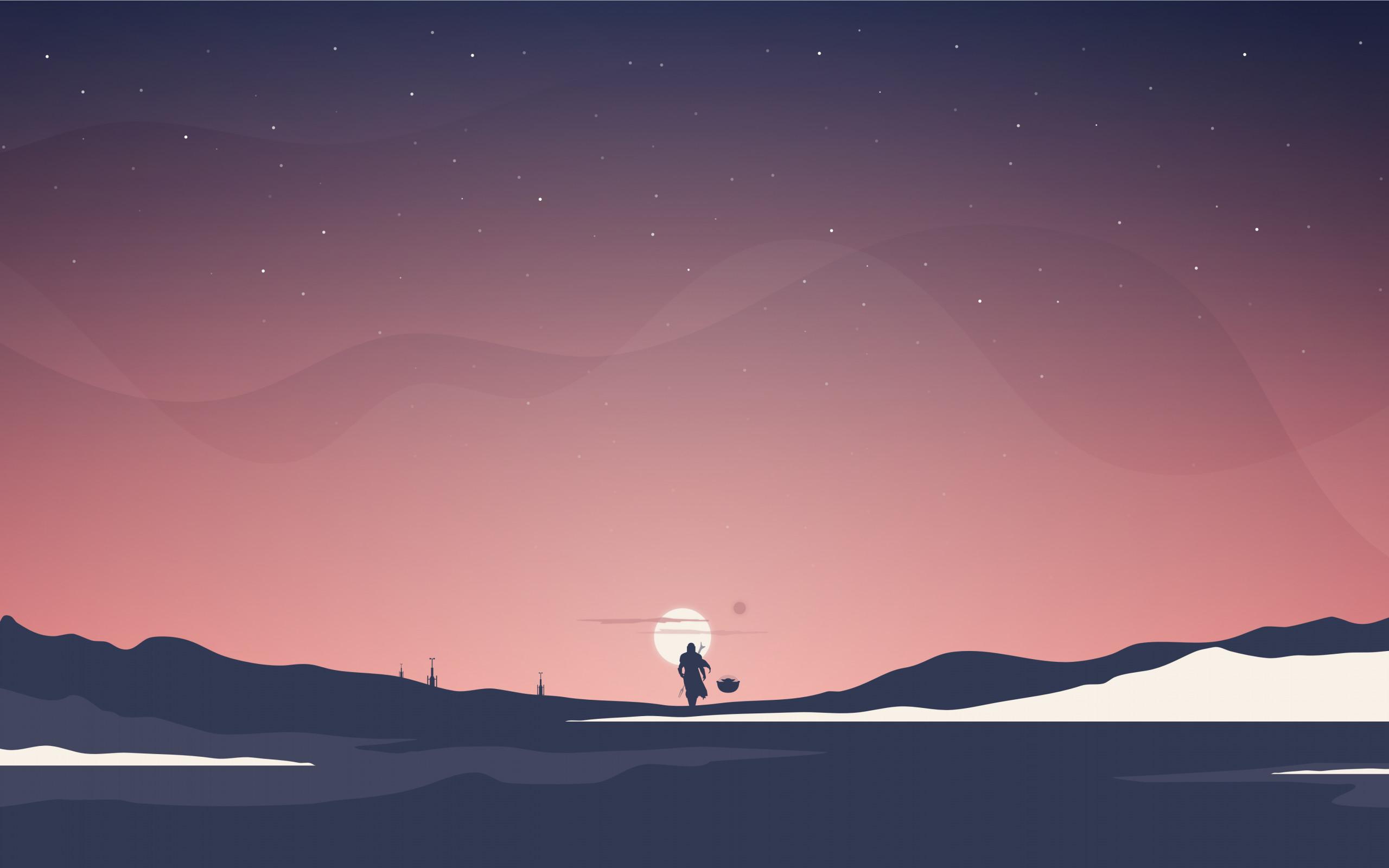 2560x1600 Download wallpaper: The Mandalorian 2560x1600