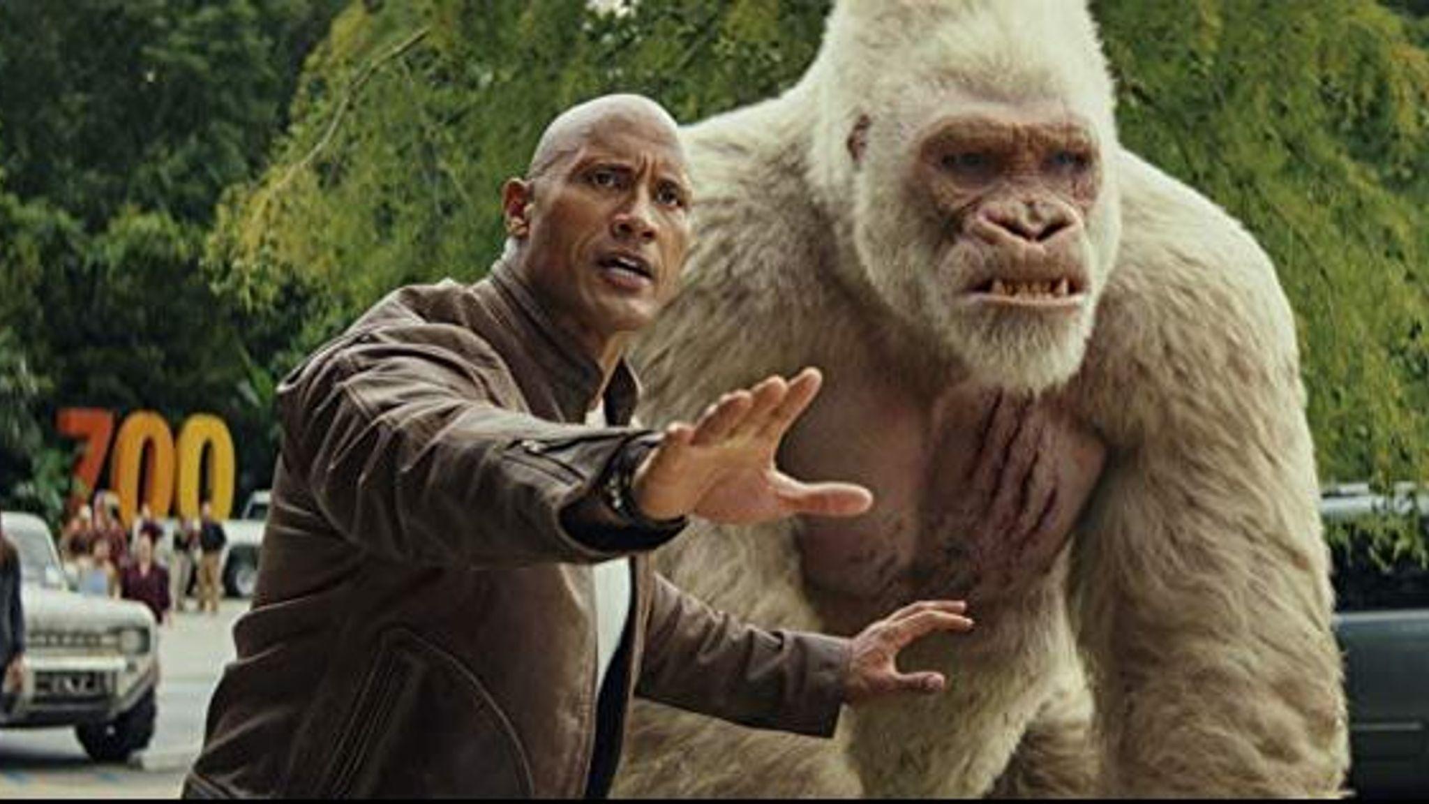 2048x1152 Dwayne 'The Rock' Johnson's Rampage Becomes His Highest Grossing Film In China. Ents & Arts News