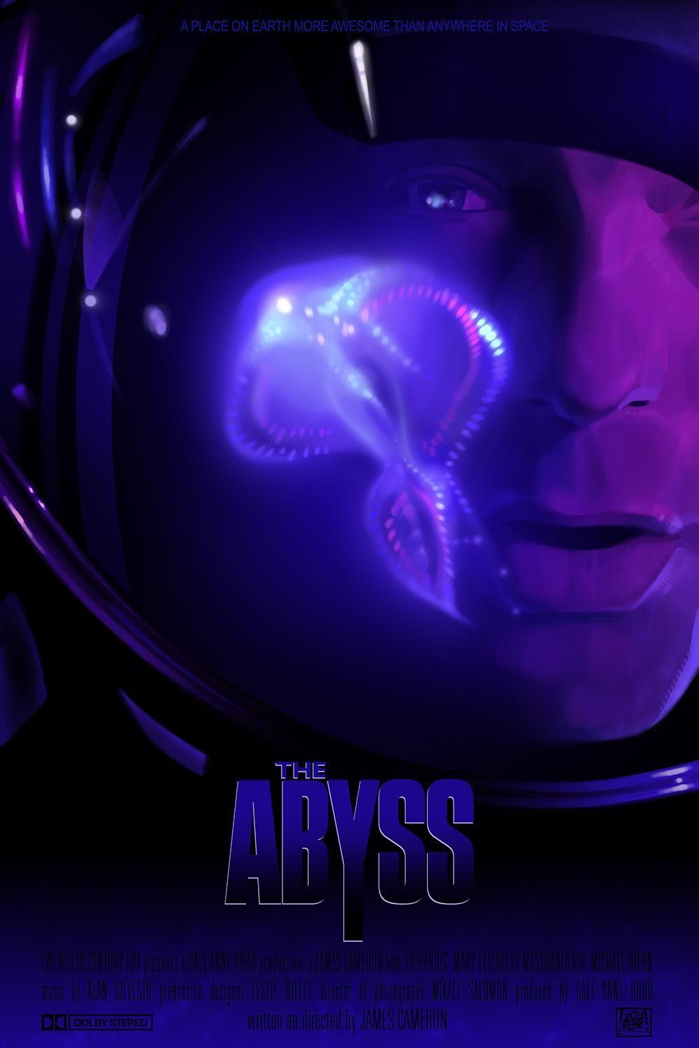 1000x1500 The Abyss (1989) [1000 x 1500]. Best movie posters, Alternative movie posters, Movie poster art