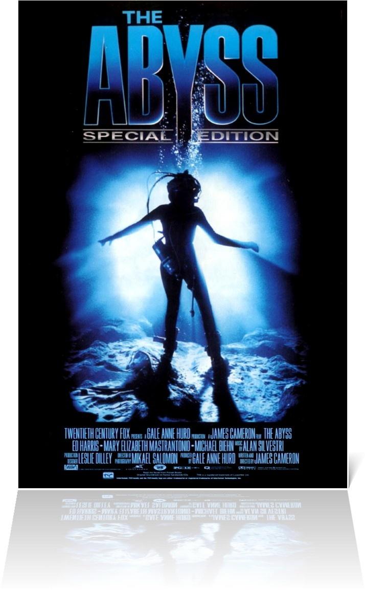714x1155 The Abyss (1989). Movie tv, Great movies, Sci fi movies