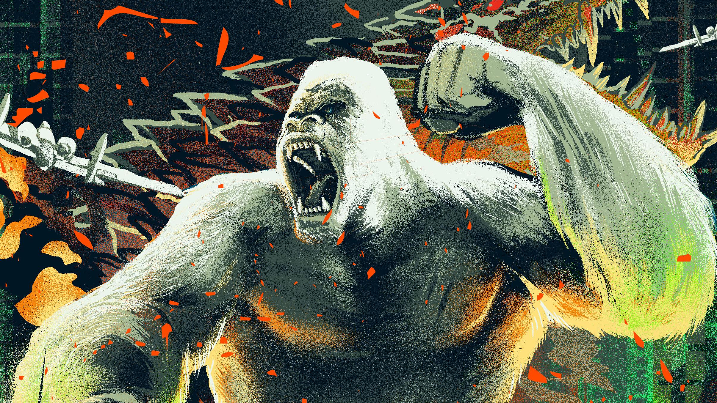 2410x1356 Rampage Wallpaper