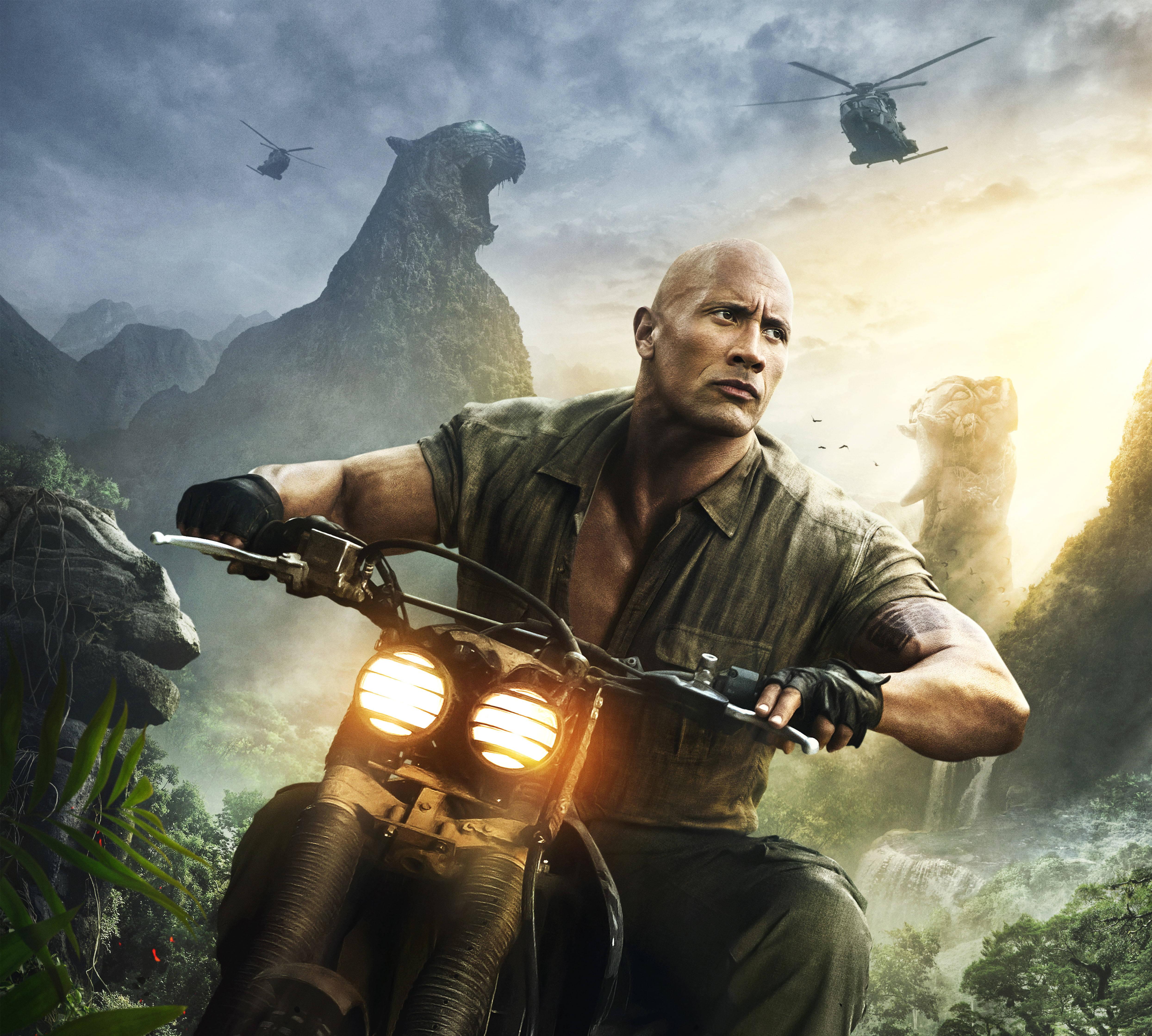 4978x4479 Download Dwayne Johnson Jumanji Wallpaper