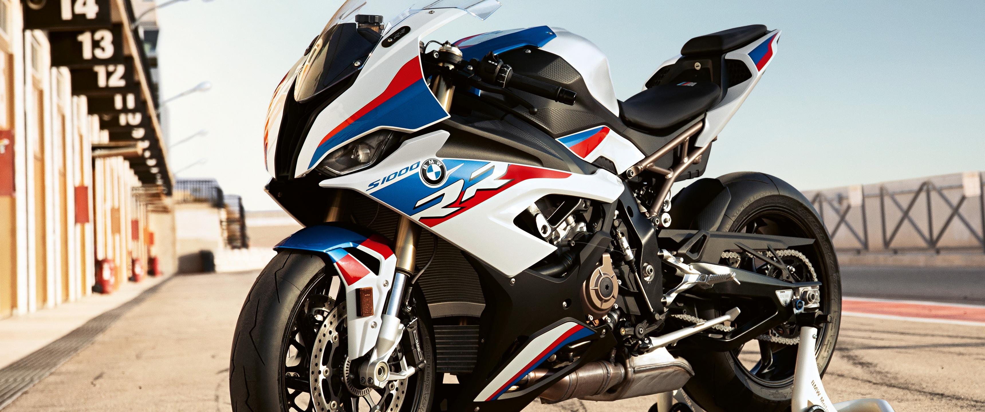 3440x1440 BMW S1000RR Wallpaper 4K, M Package, Race bikes, 5K