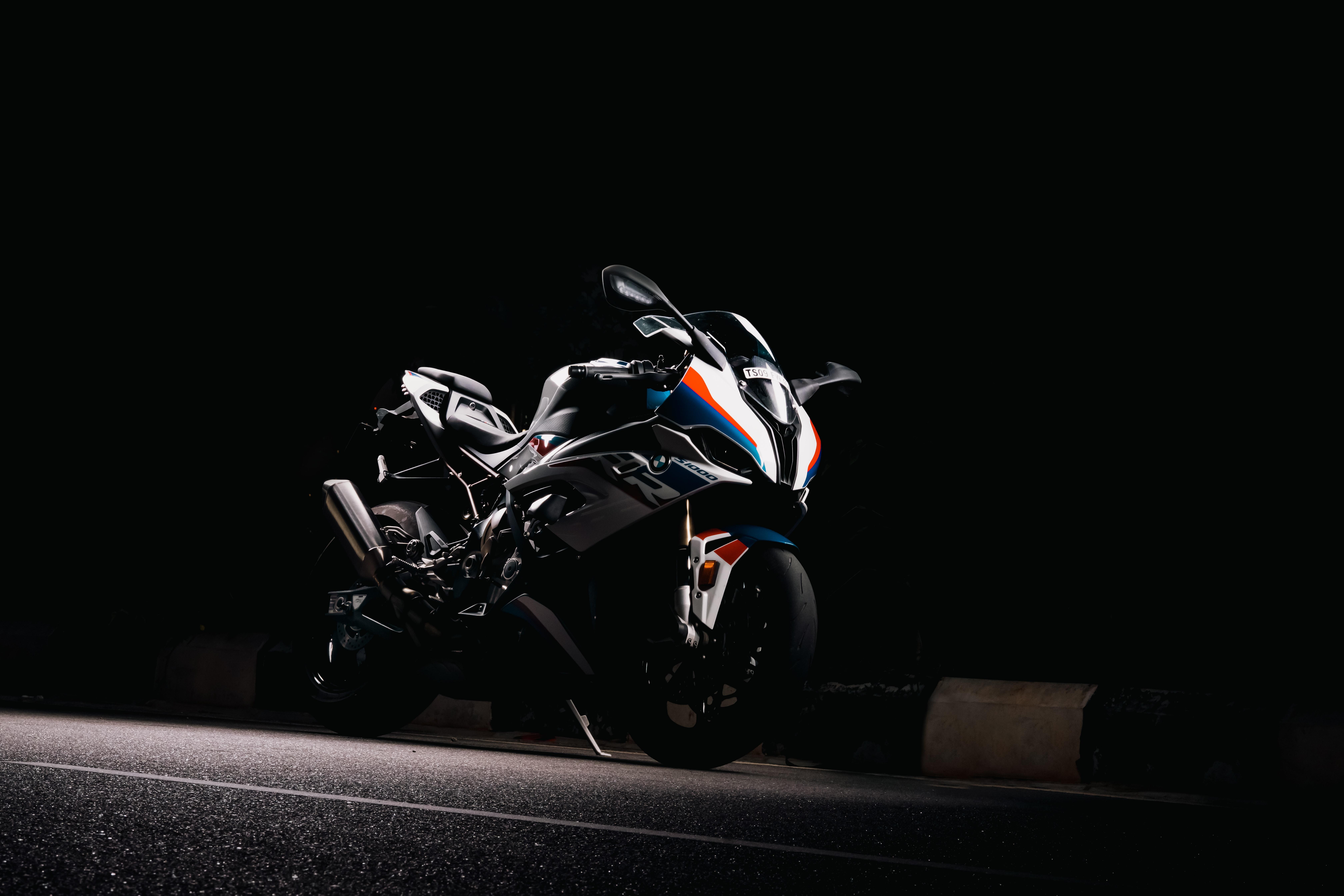 8065x5377 BMW BMW S1000RR Motorcycle Minimalism Simple Background Wallpaper:8065x5377