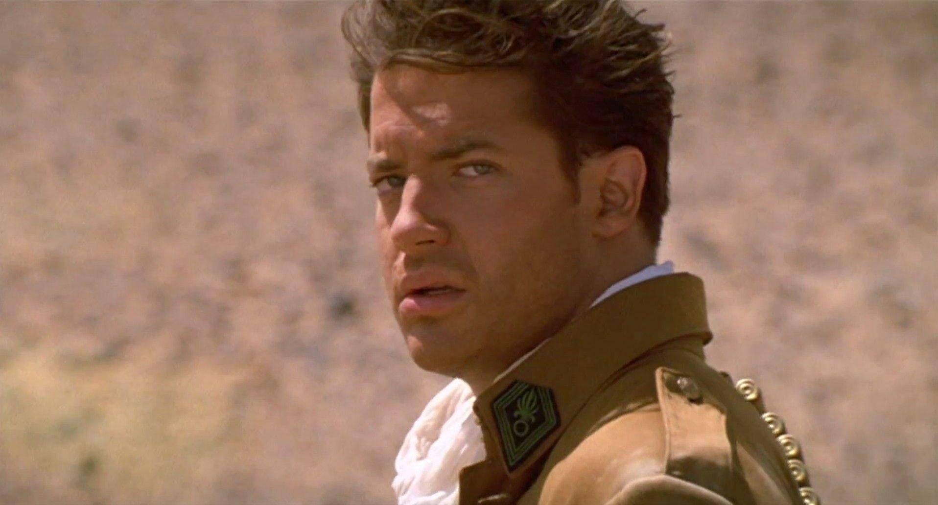1916x1032 Download Young Brendan Fraser Action Film Wallpaper