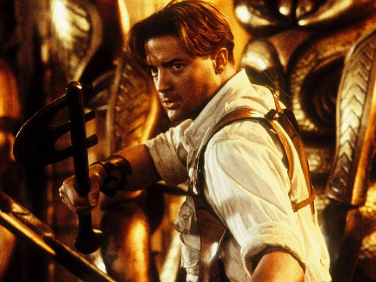 1200x899 The Mummy' Star Brendan Fraser Makes Grand Comeback With 'The Whale' As Dwayne Johnson Reacts