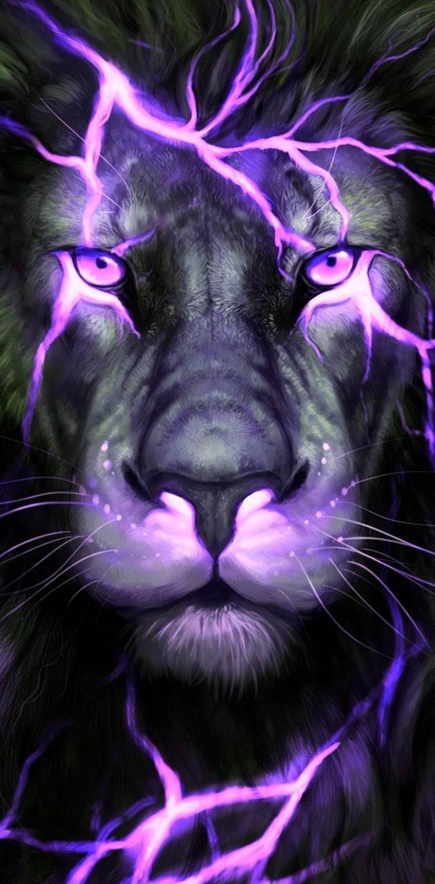 630x1280 lion wallpaper