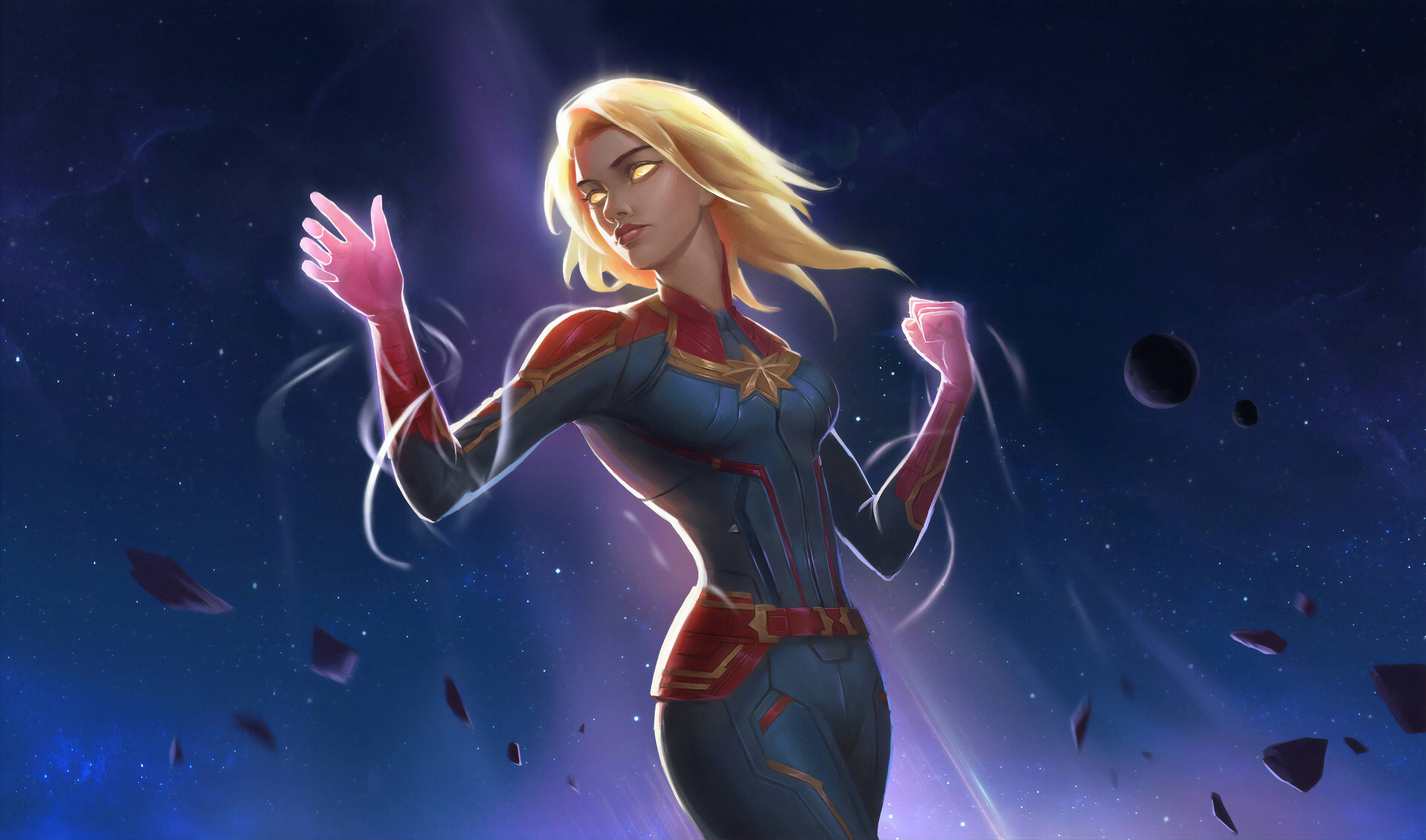 3840x2262 Captain Marvel 4k New, HD Superheroes, 4k Wallpaper, Image, Background, Photo and Picture