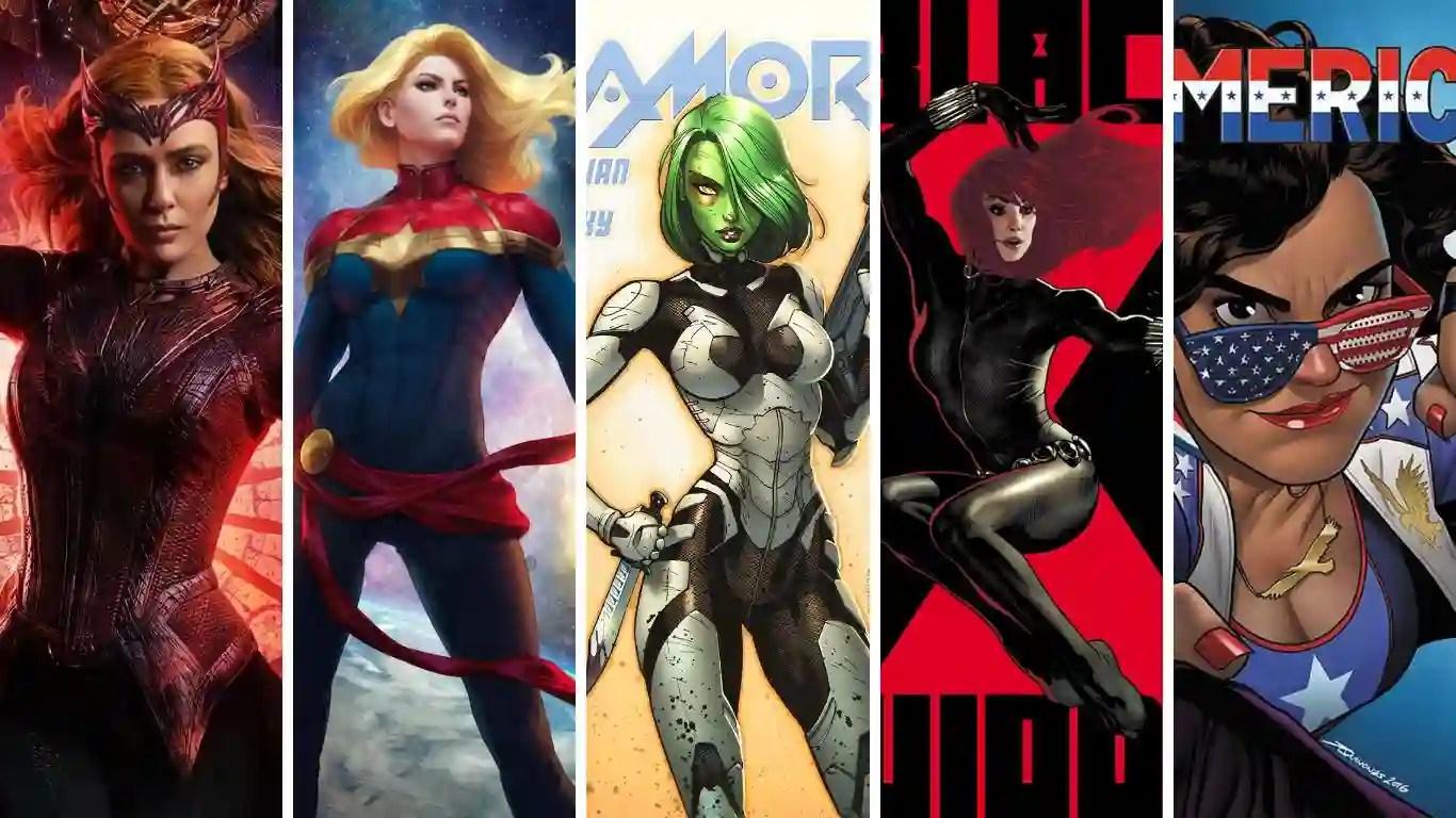 1366x768 Female Superheroes in the Marvel Cinematic Universe (MCU)