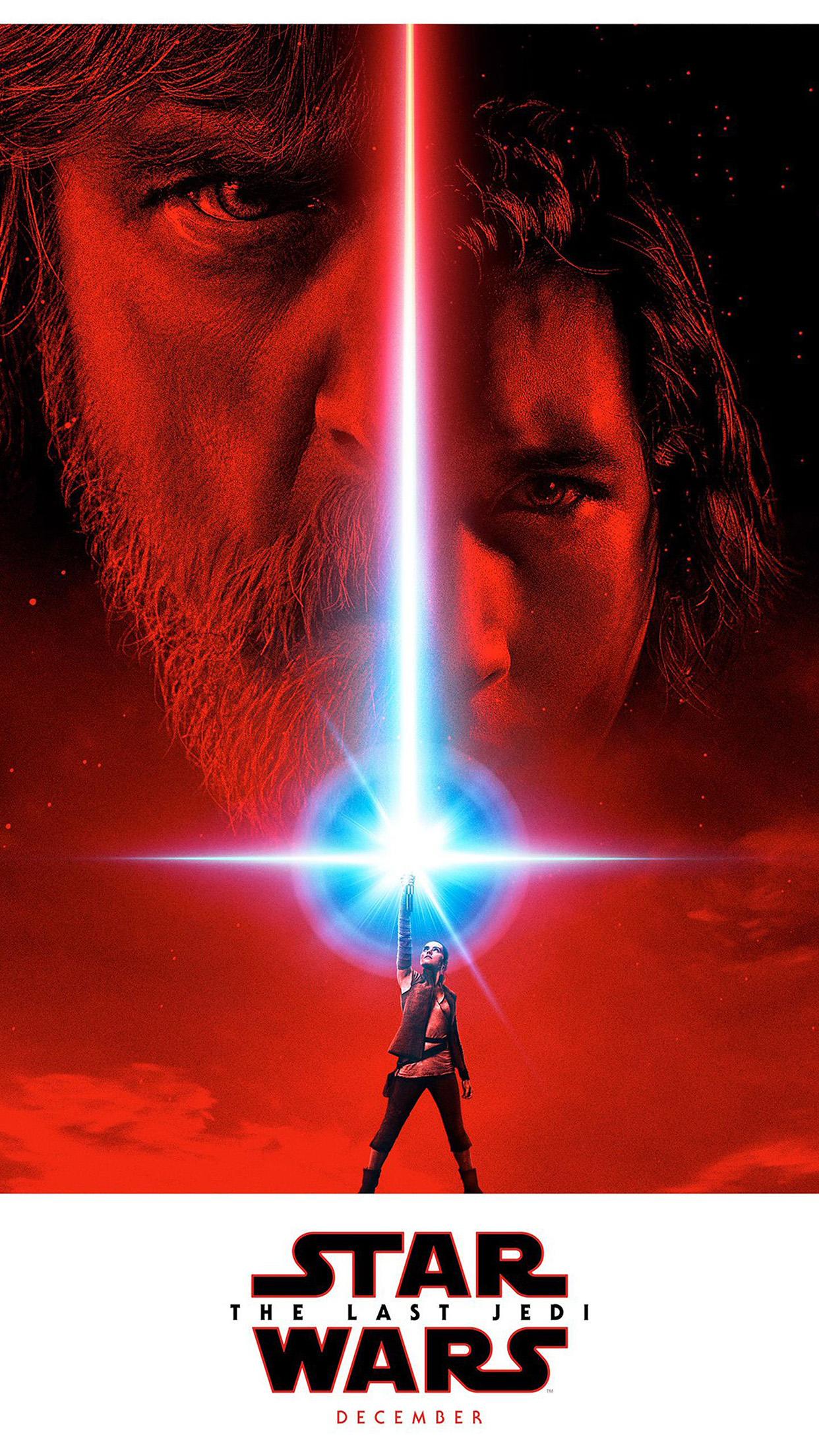 1242x2208 Last Jedi Starwars Poster Art Illustration