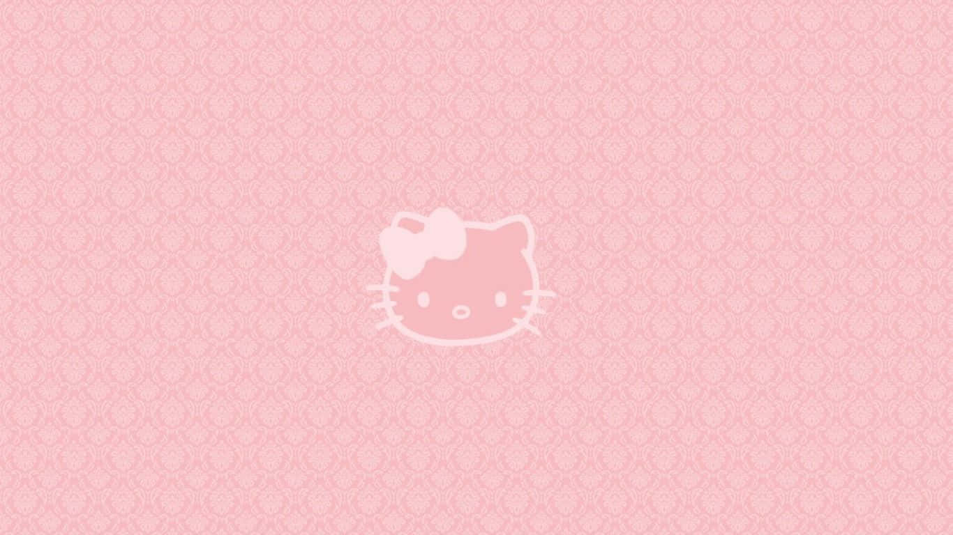 1366x768 Download Hello Kitty Grunge Pink Aesthetic Laptop Wallpaper