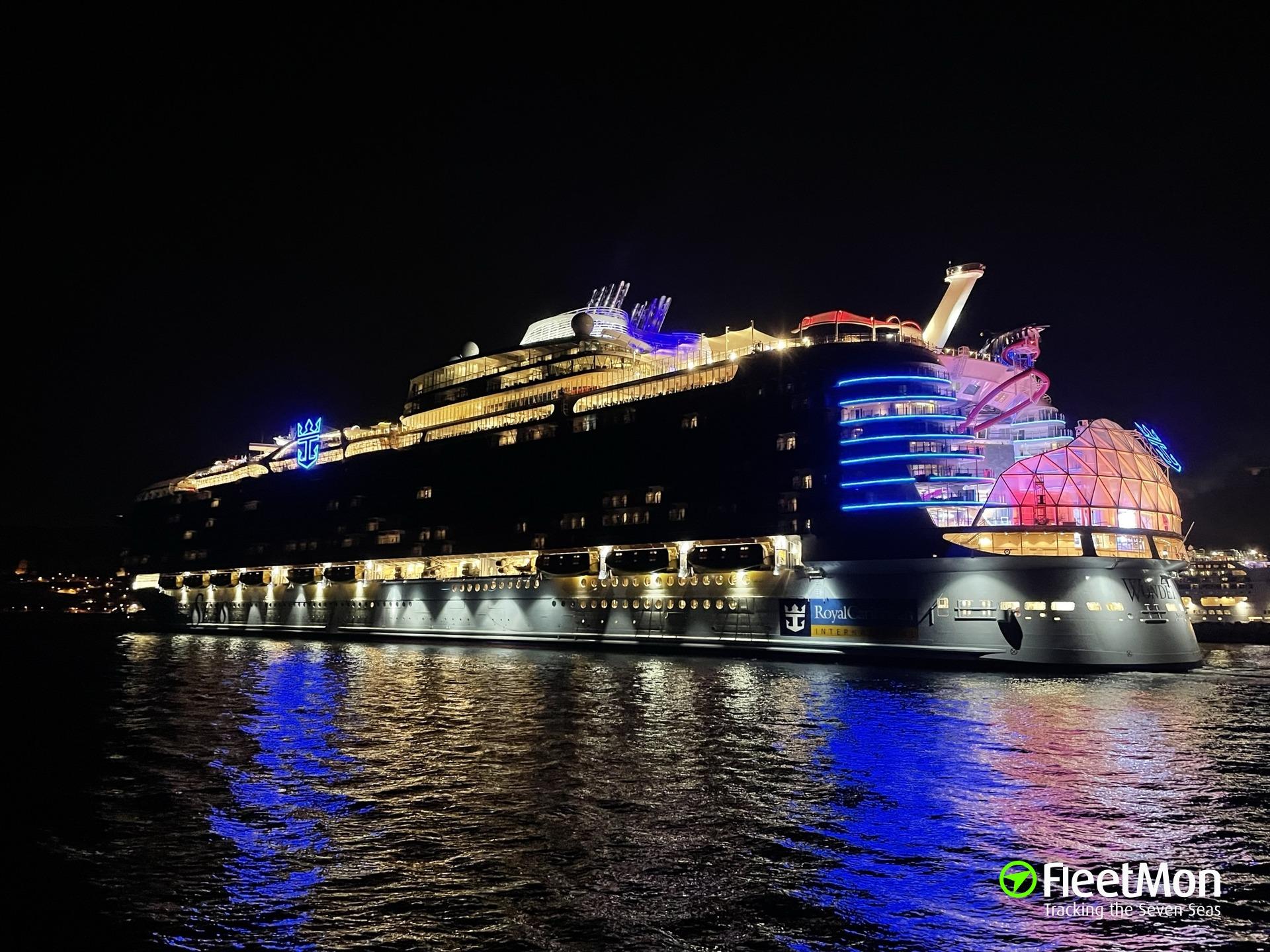 1920x1440 Photo of WONDER OF THE SEAS (IMO: MMSI: Callsign: C6EY2) taken