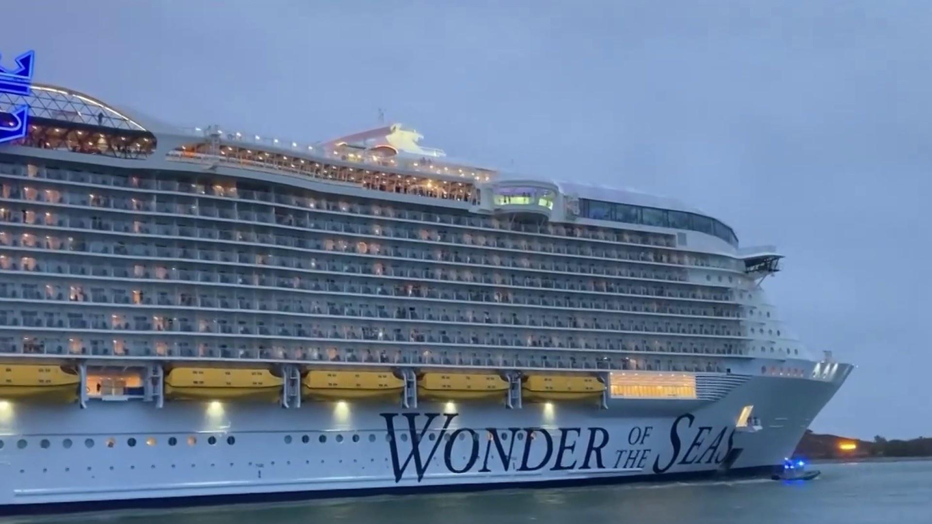 1920x1080 Port Canaveral now home to world's largest cruise ship