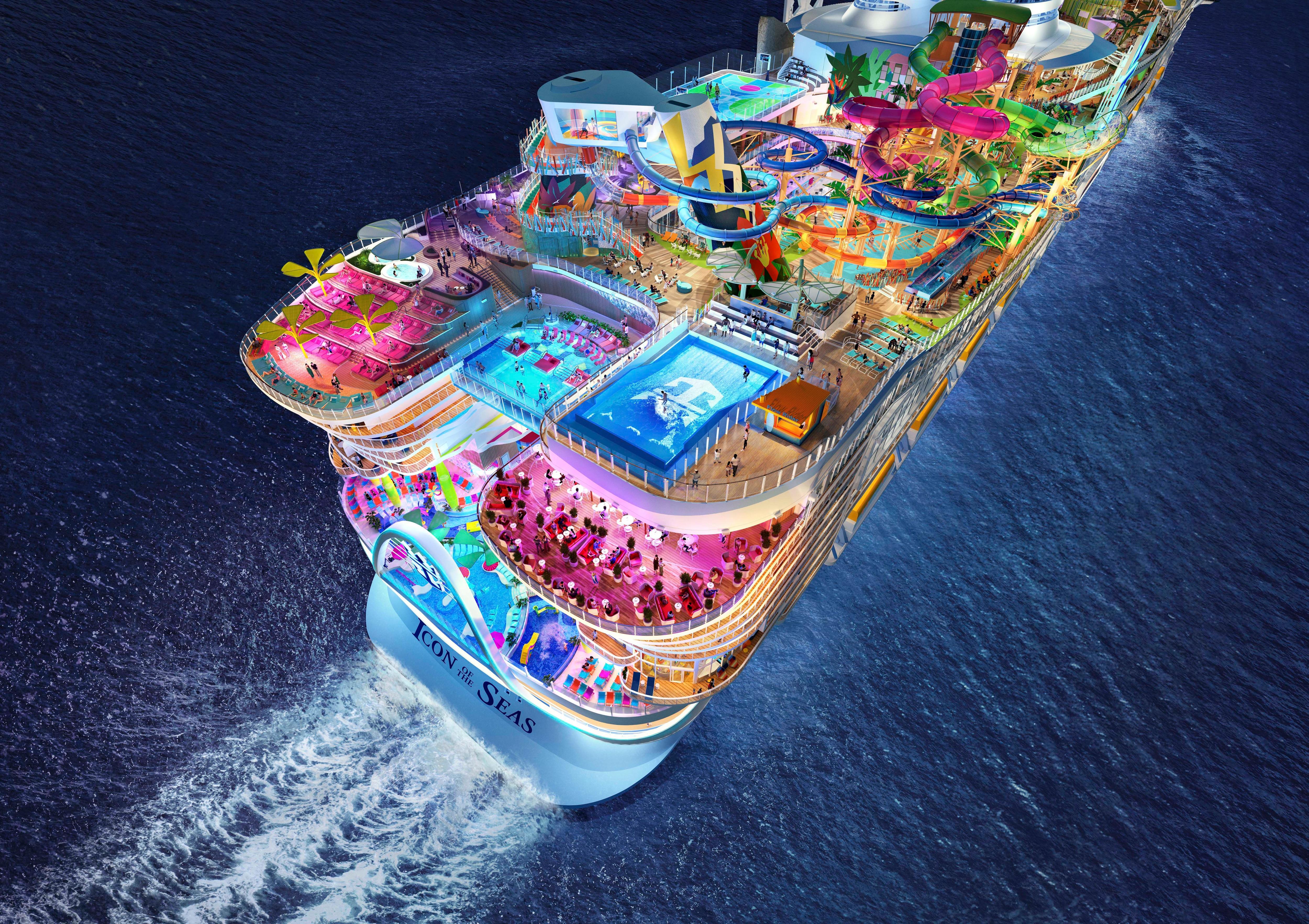 5000x3533 Icon of the Seas dome an engineering feat for world's next largest cruise ship