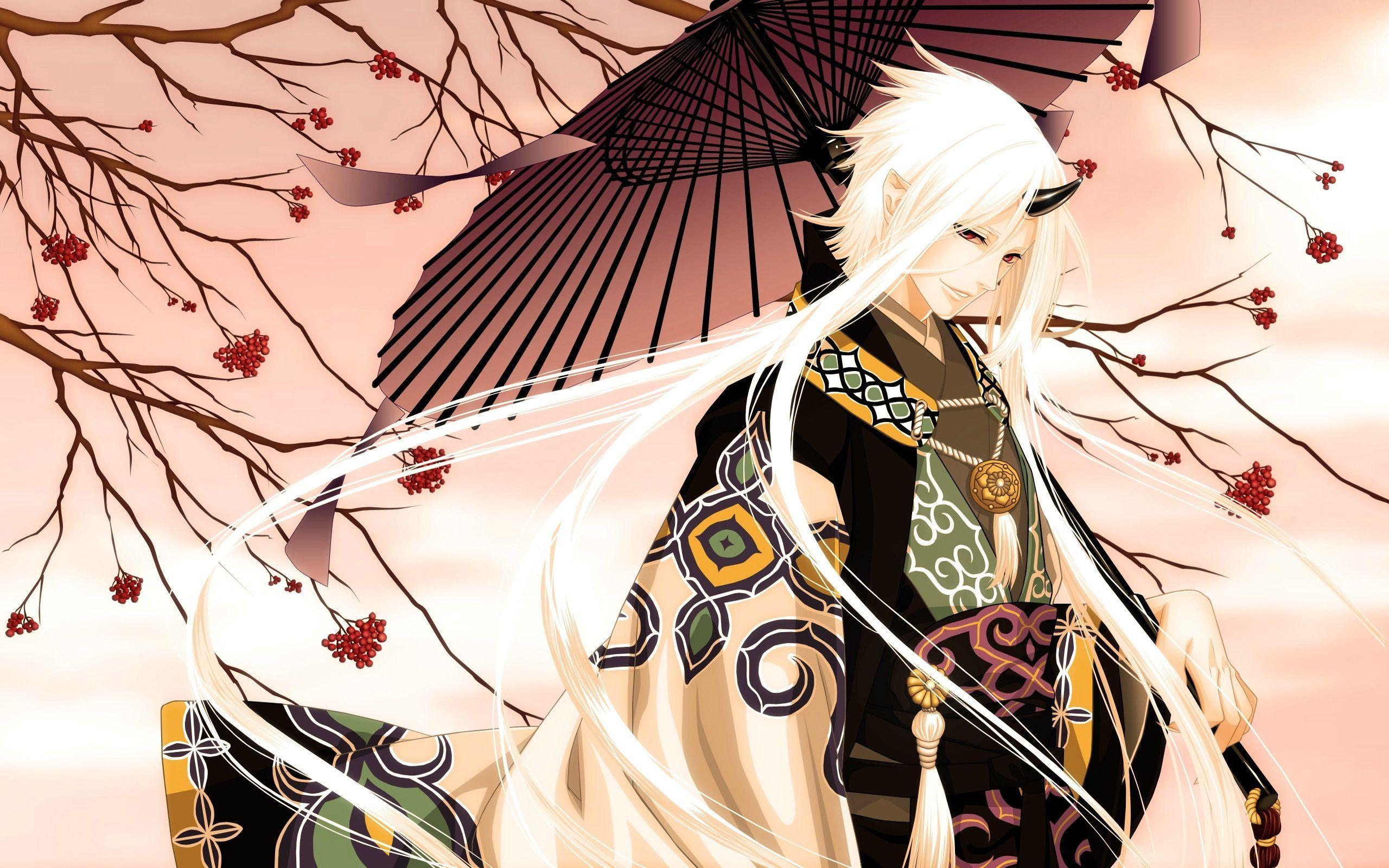 2560x1600 Anime Kimono Guy Desktop Wallpaper (2560×1600). Male