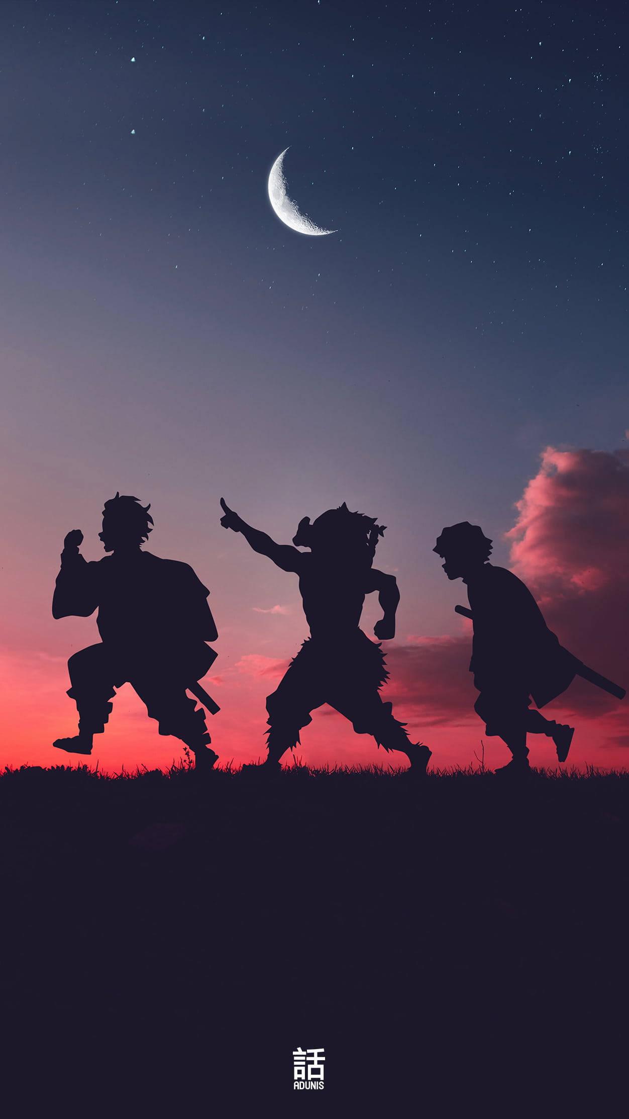 1252x2226 Download Demon Slayer Aesthetic Anime iPhone Wallpaper
