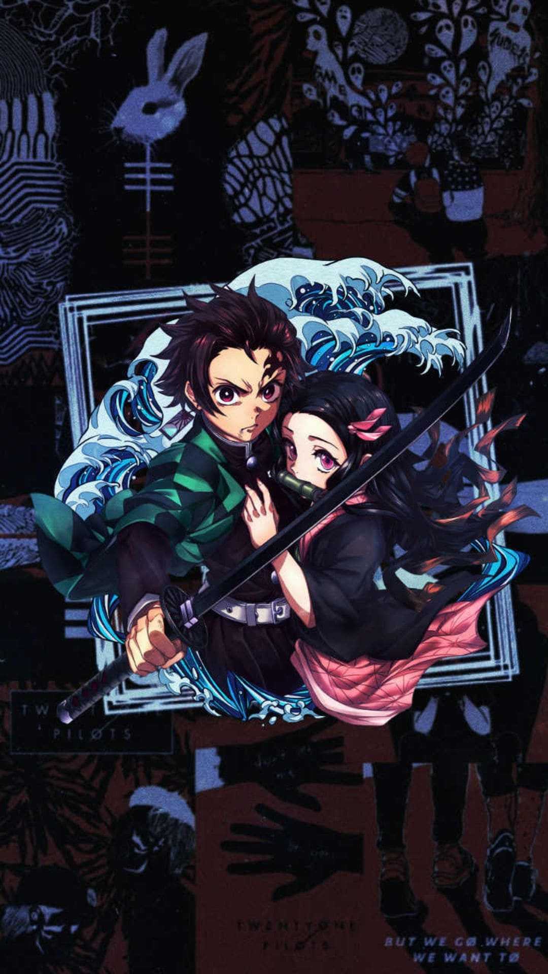 1080x1920 Demon Slayer Phone Wallpaper