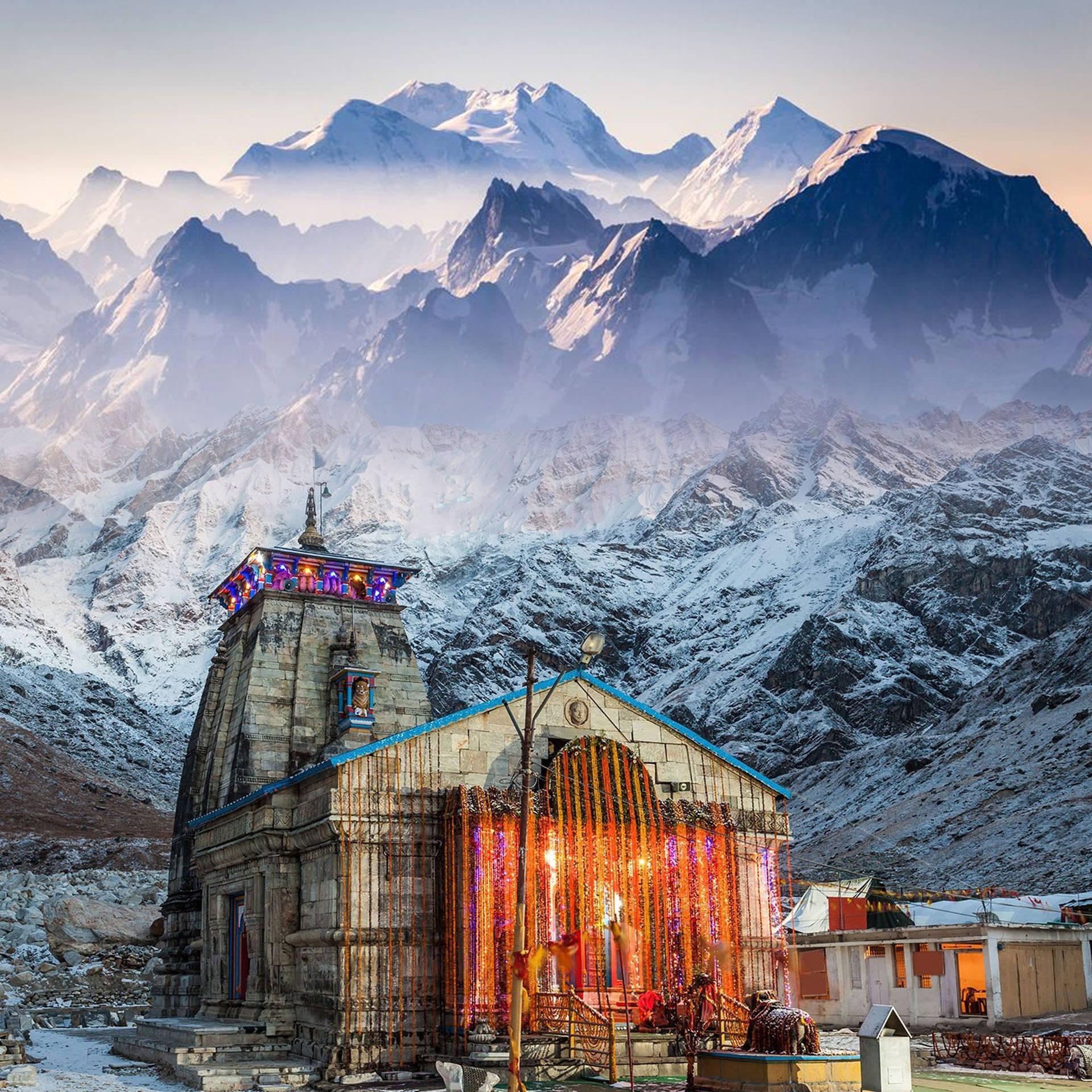 1920x1920 Download Kedarnath Bright Entrance 4k Wallpaper
