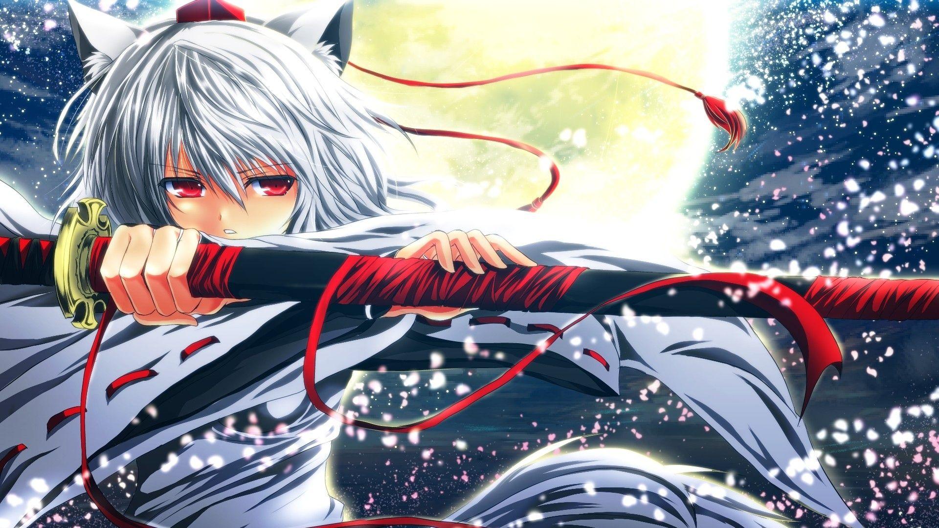 Anime Girl Sword Wallpaper gambar ke 8