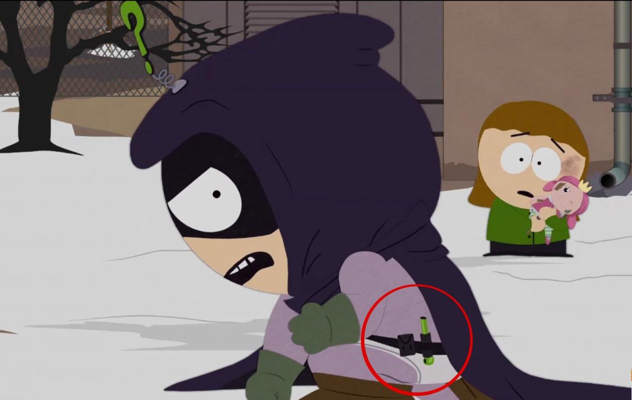1254x795 South Park Mysterion uses Weed for Superpowers